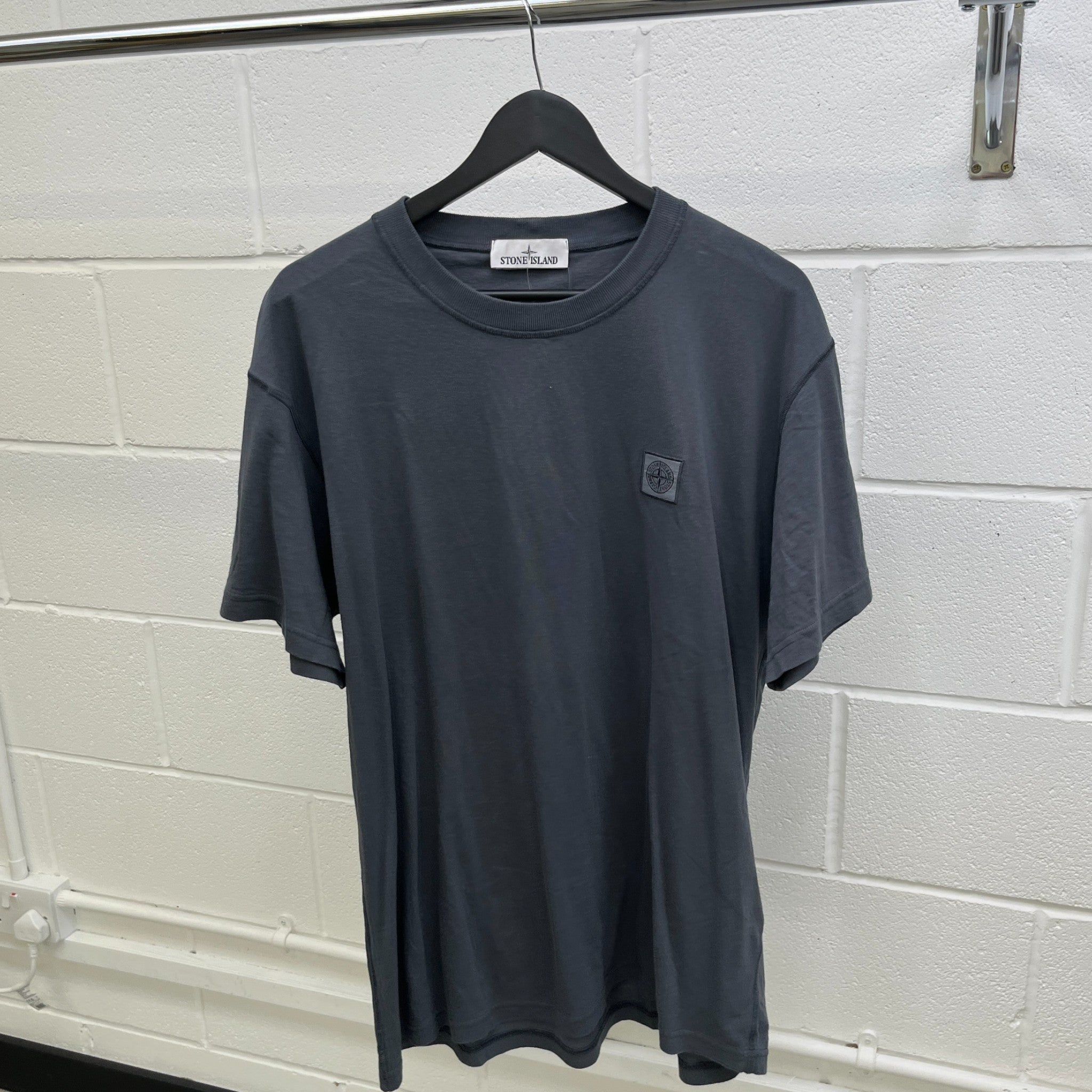 Men's Ghost Compass T-Shirt Grey Size XXL