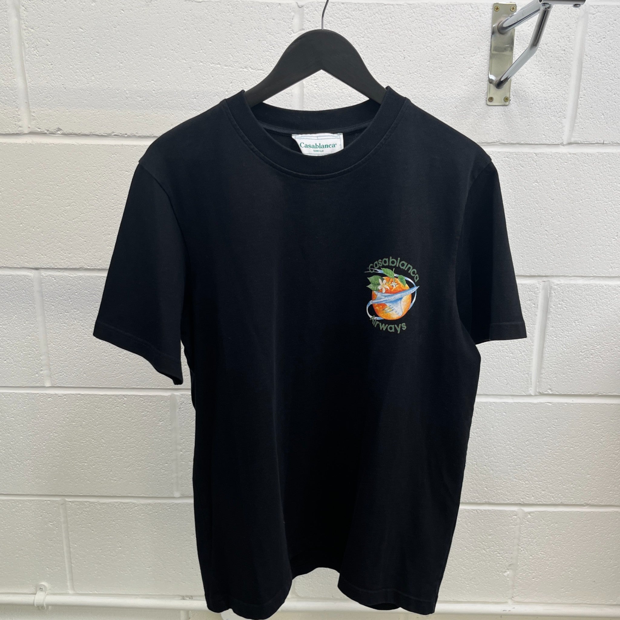 Men's Airways T-Shirt Black Size XL