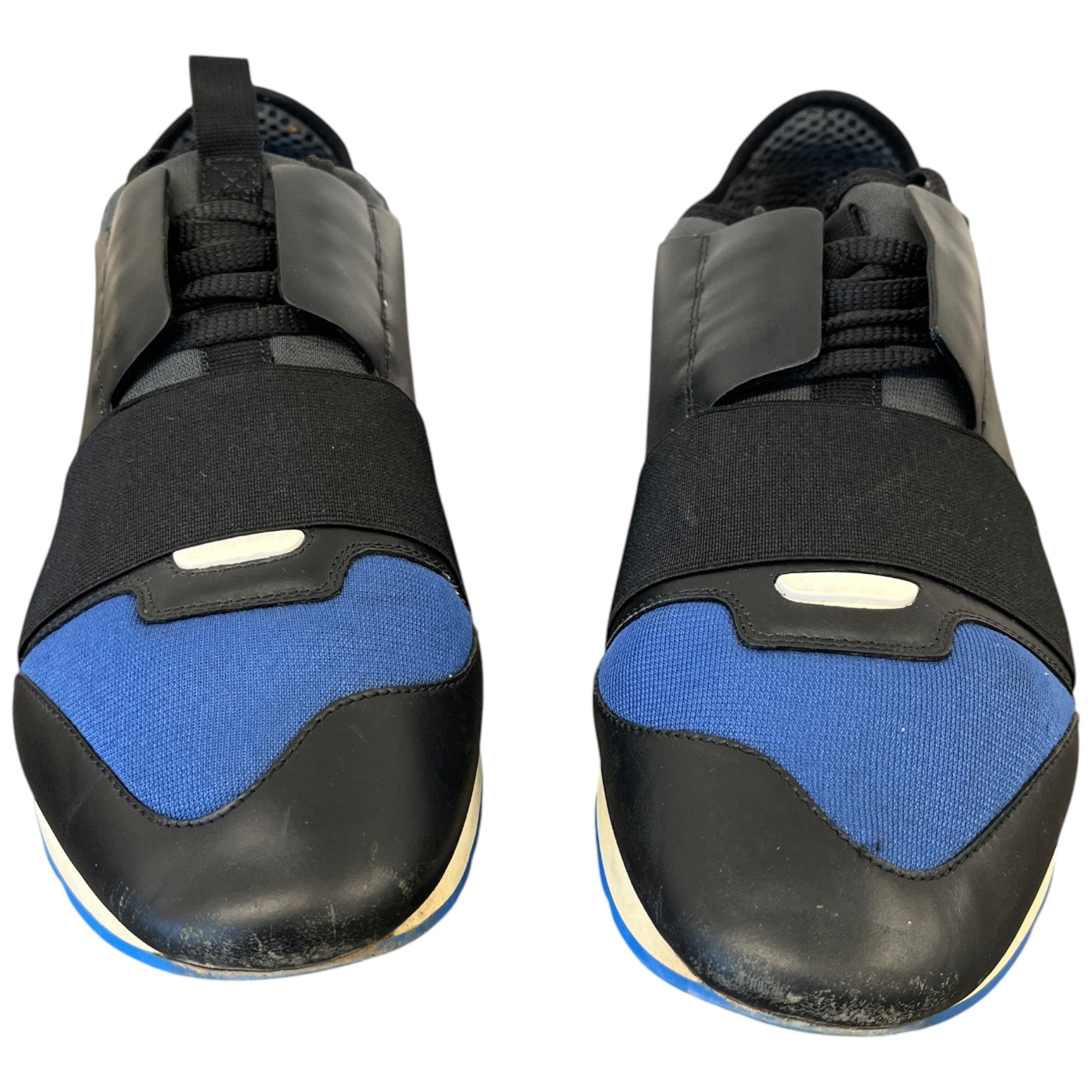 Men's Race Runners Low Trainers Black Size EU 43 / UK 9