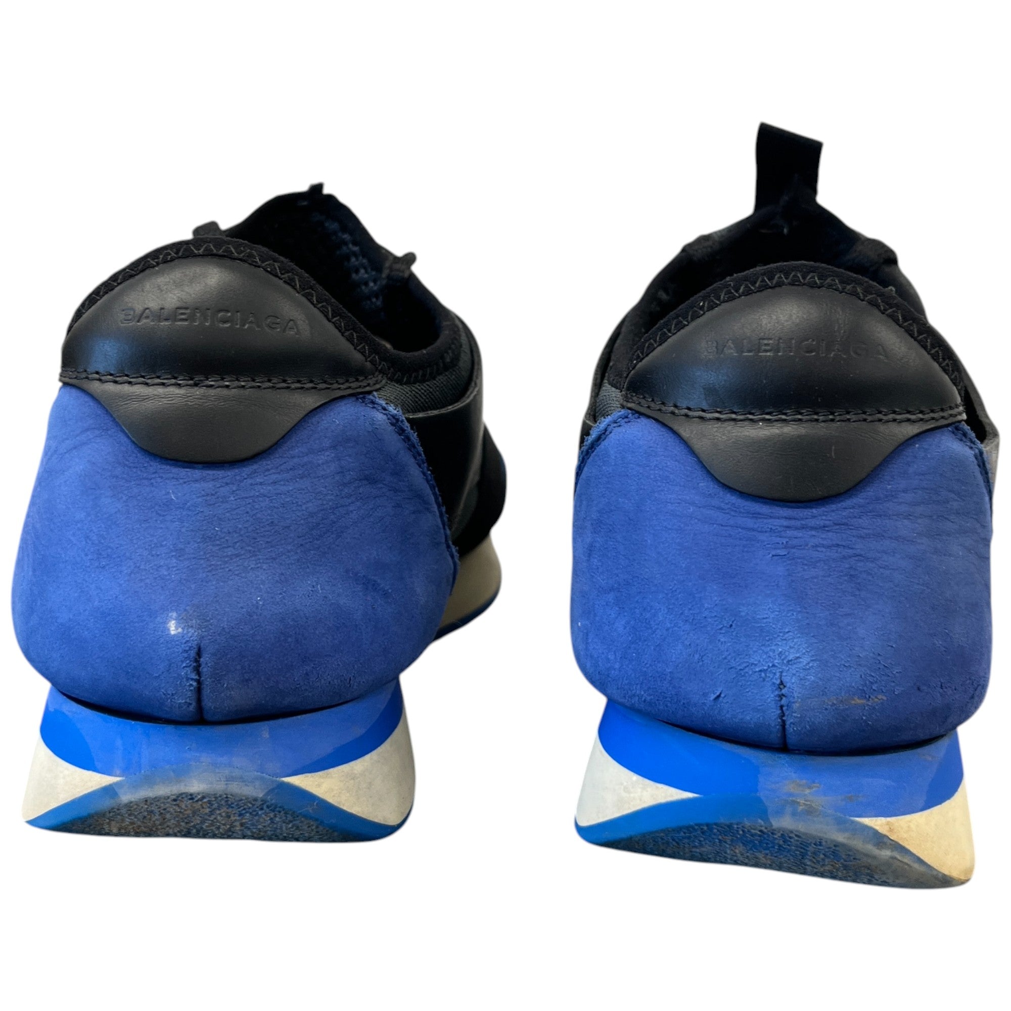 Men's Race Runners Low Trainers Black Size EU 43 / UK 9