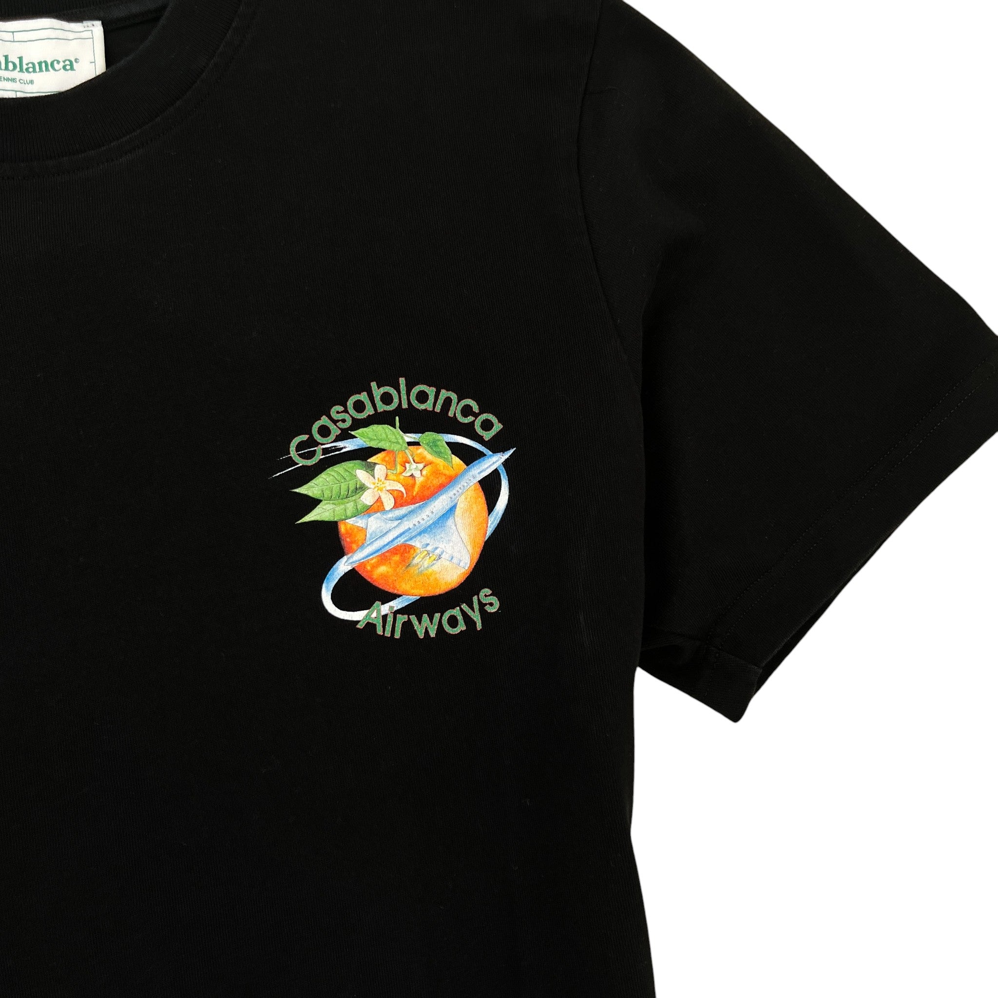 Men's Airways T-Shirt Black Size XL