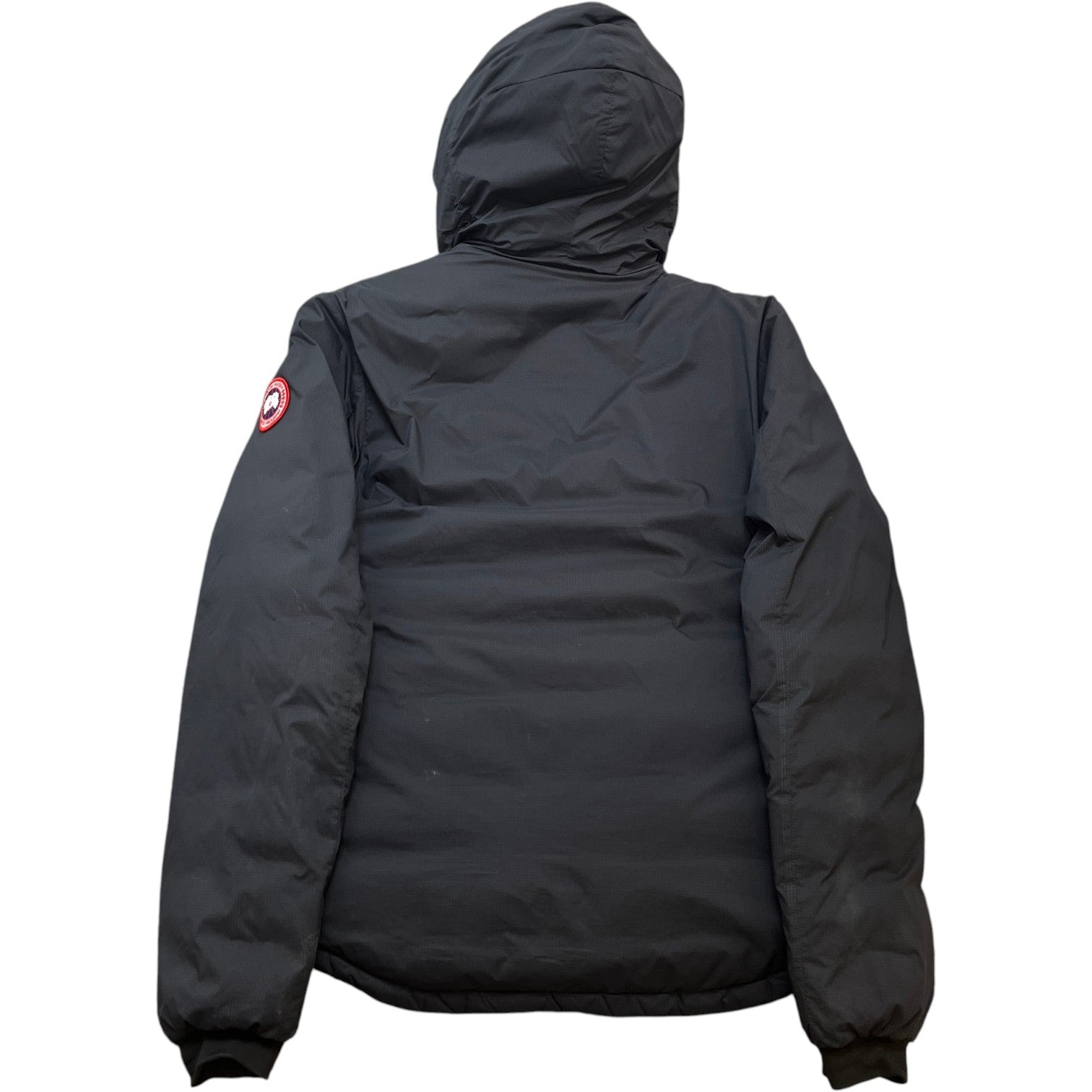 Men's Lodge Hoody Down Jacket Black Size S
