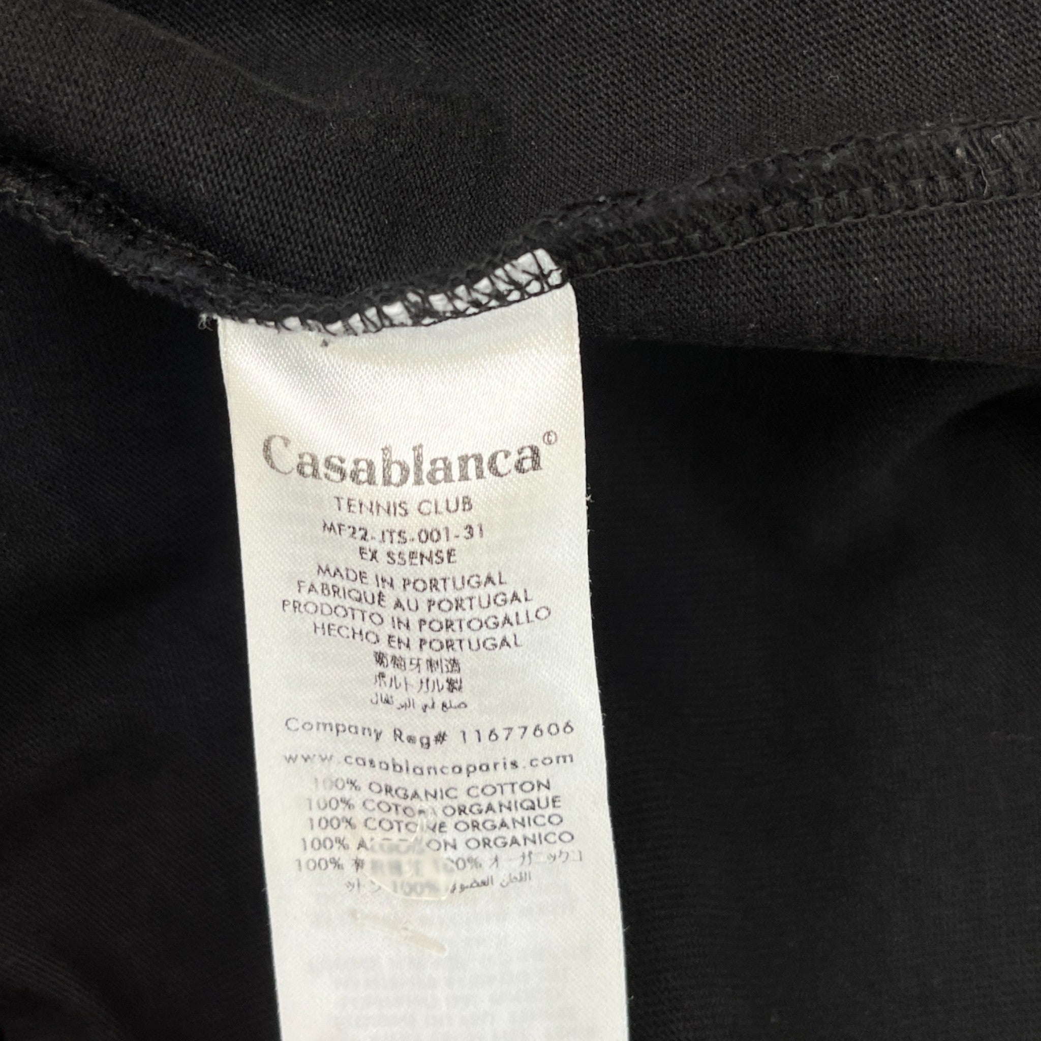 Men's Airways T-Shirt Black Size XL