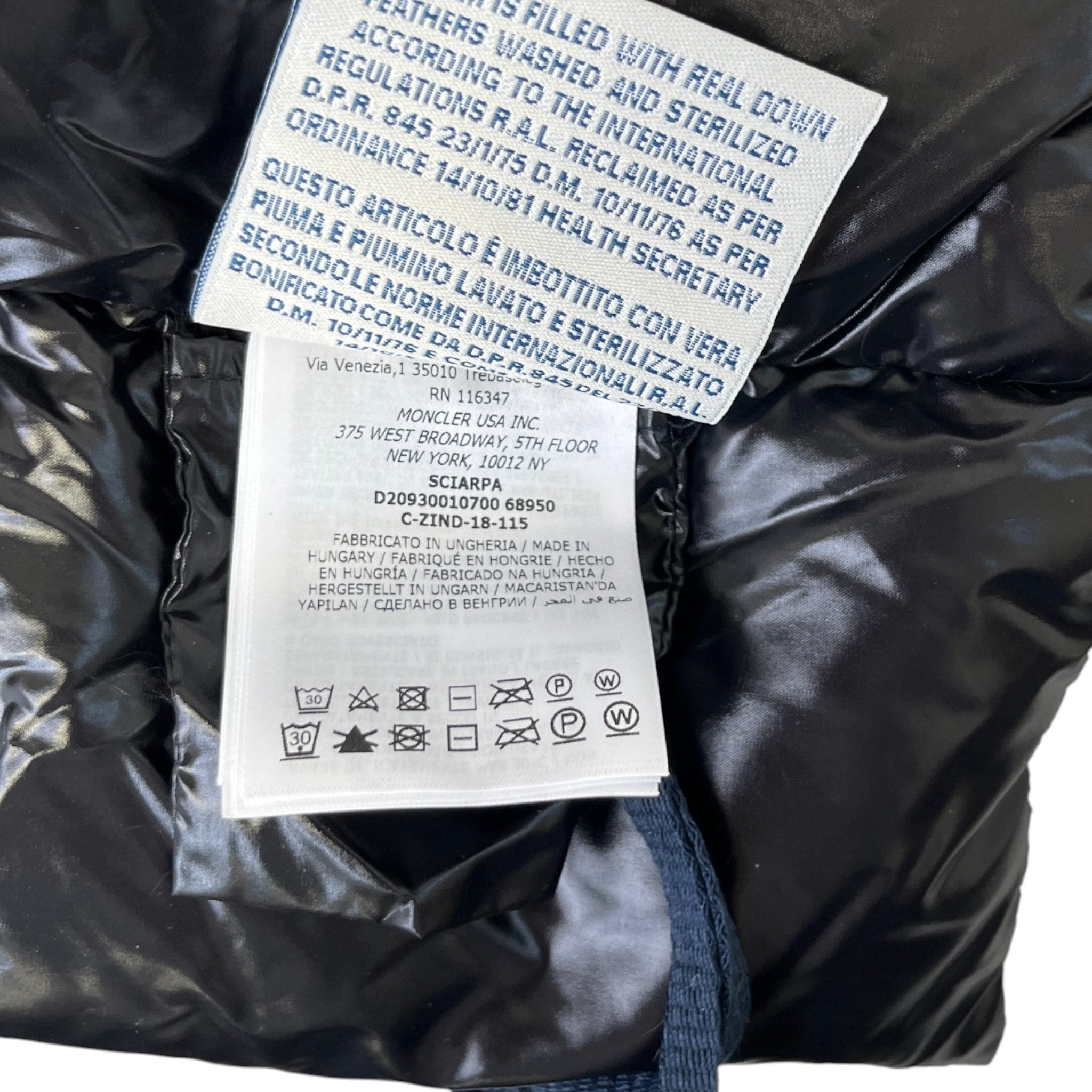 Women's Sciarpa Scarf Black