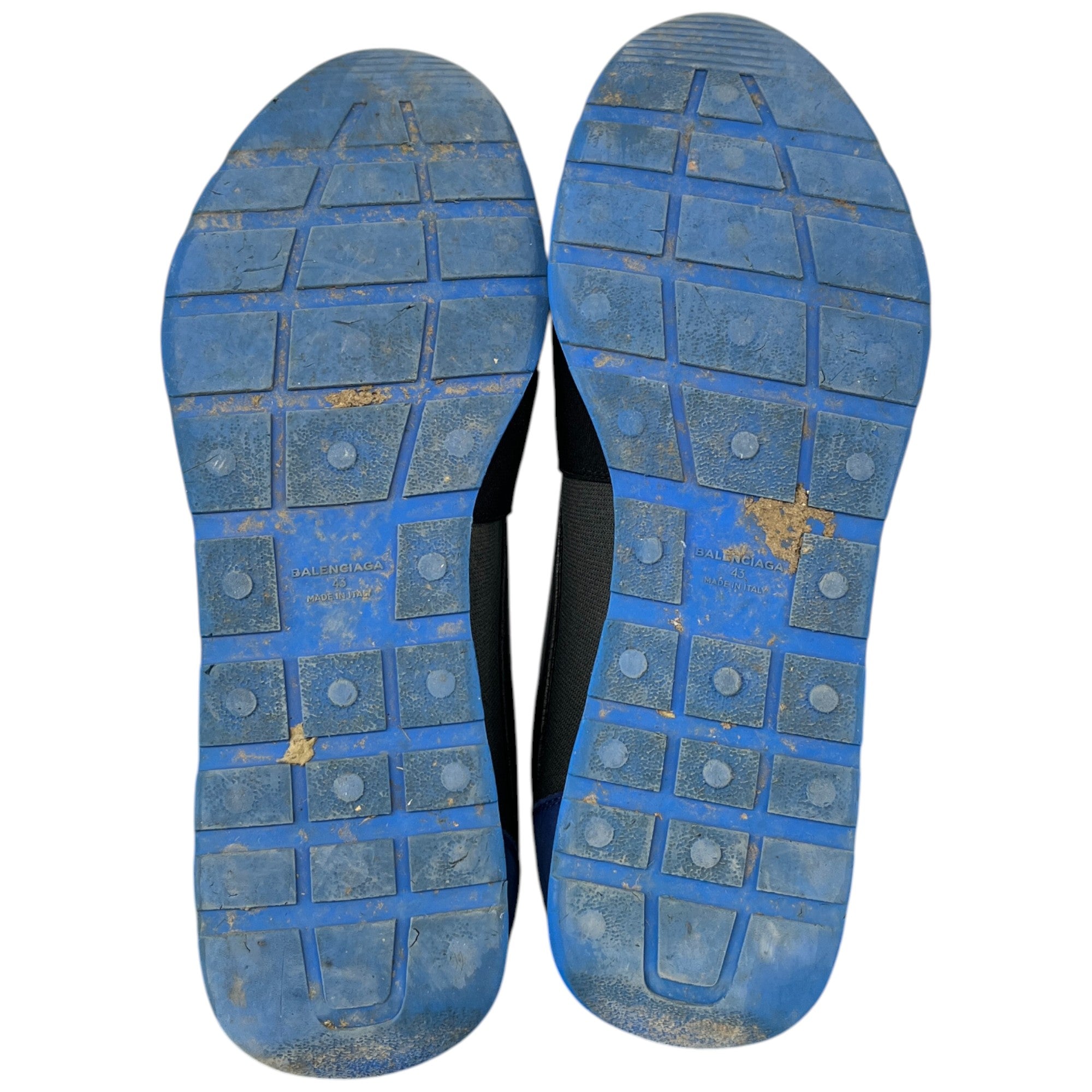 Men's Race Runners Low Trainers Black Size EU 43 / UK 9