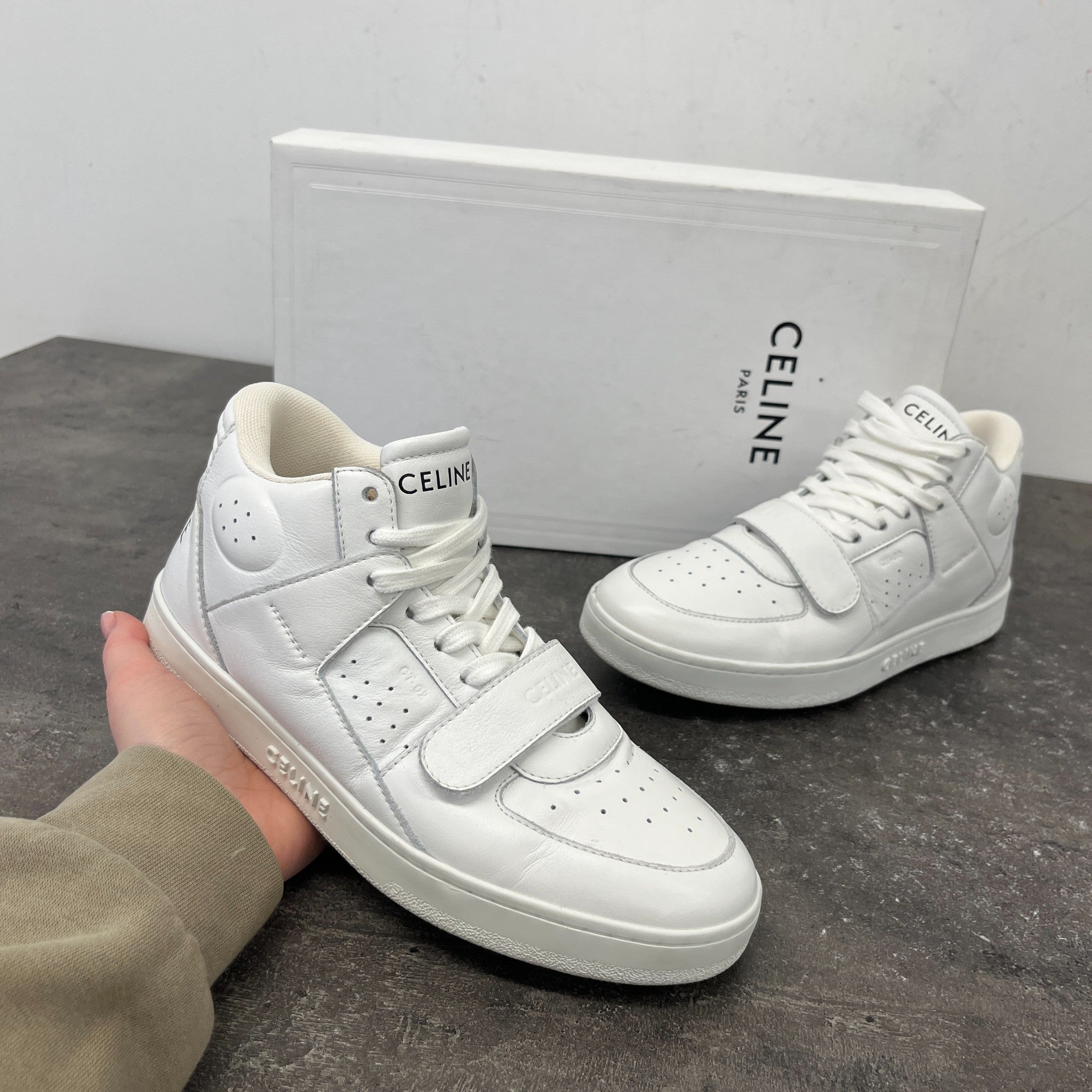 Women's Ct-02 Mid High Trainers White Size EU 37 / UK 4