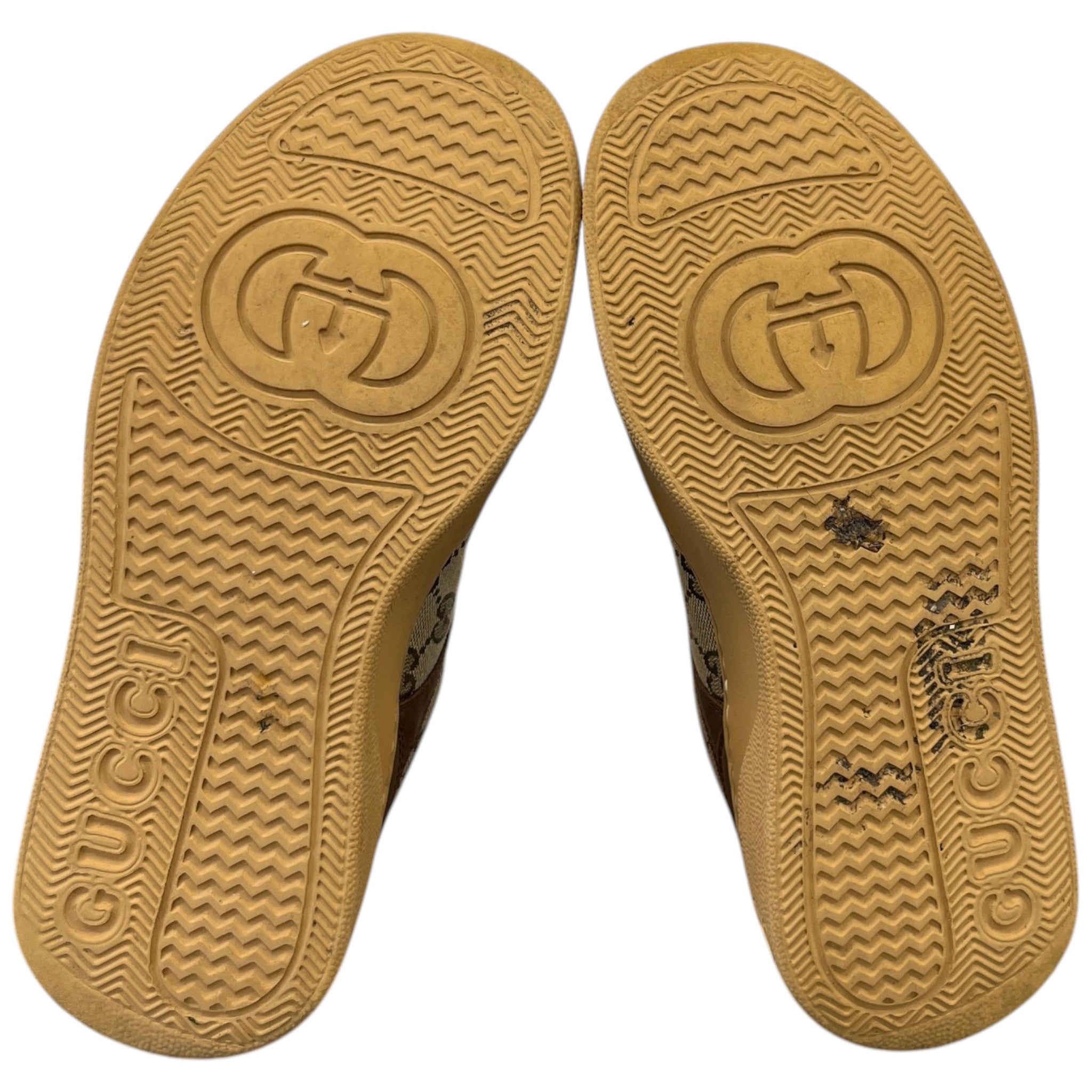Women's Gg Supreme Oversized Low Trainers Tan Size EU 37.5 / UK 4.5