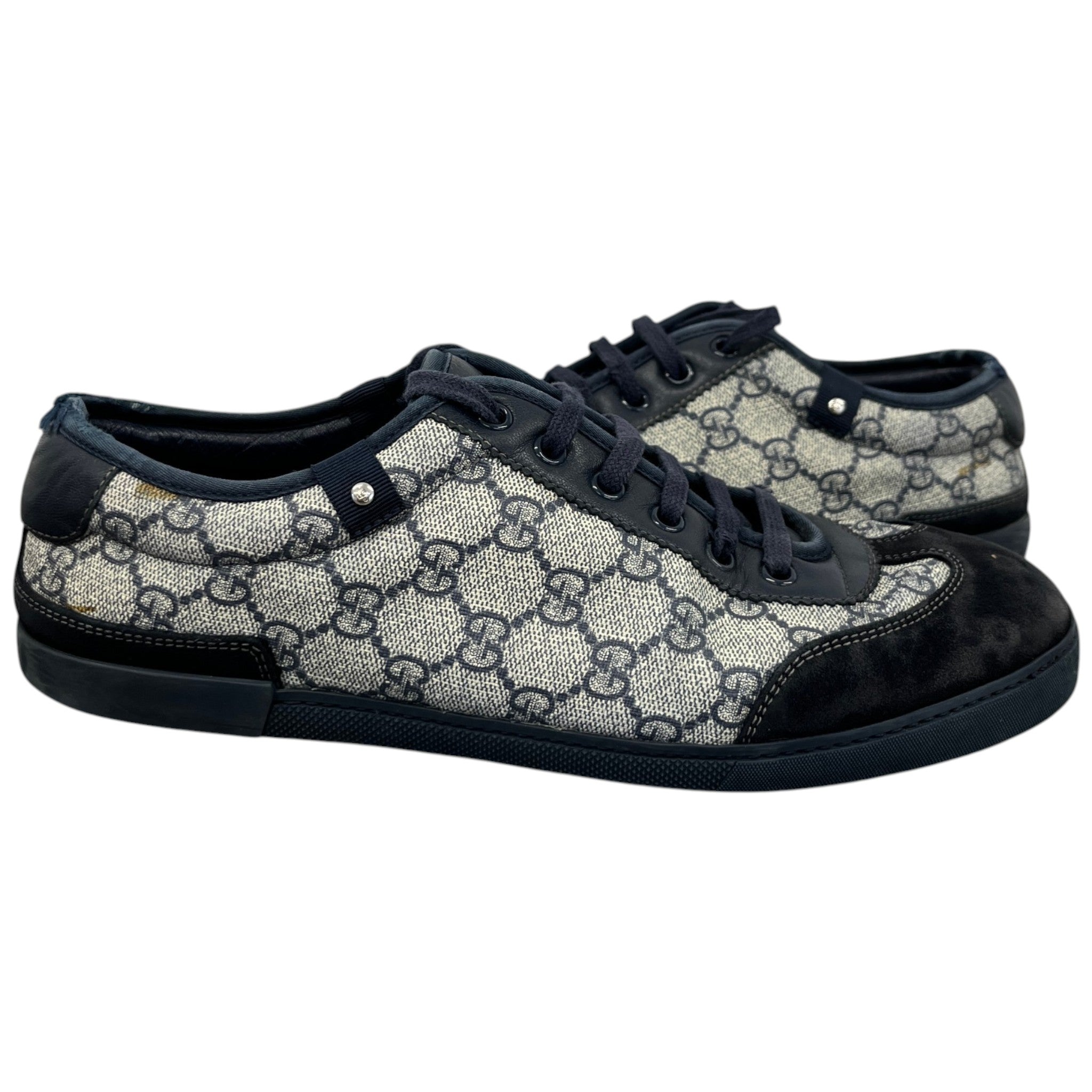 Men's Gg Supreme Low Trainers Navy Size EU 42 / UK 8