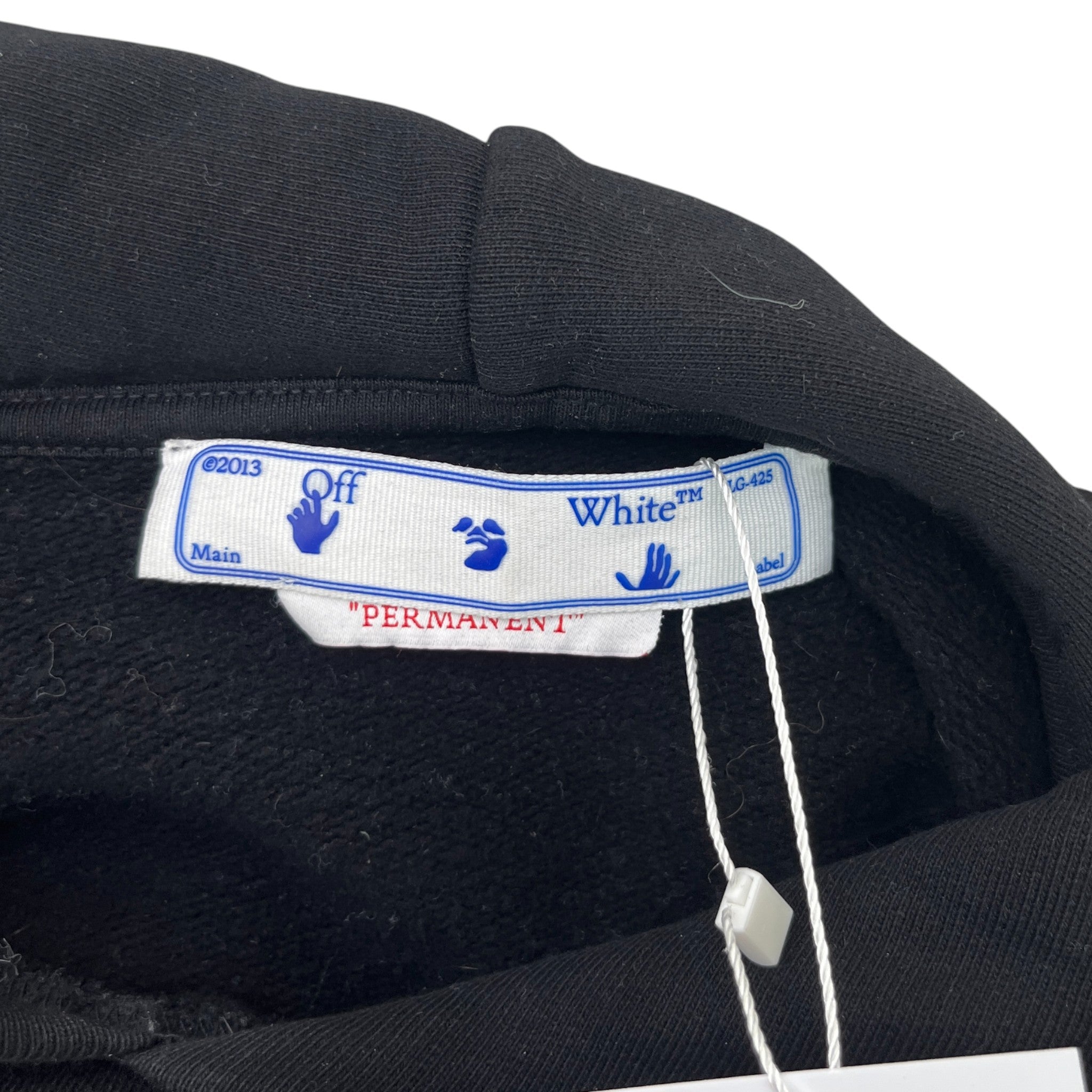 Men's Caravaggio Arrow Logo Hoodie Black Size XL