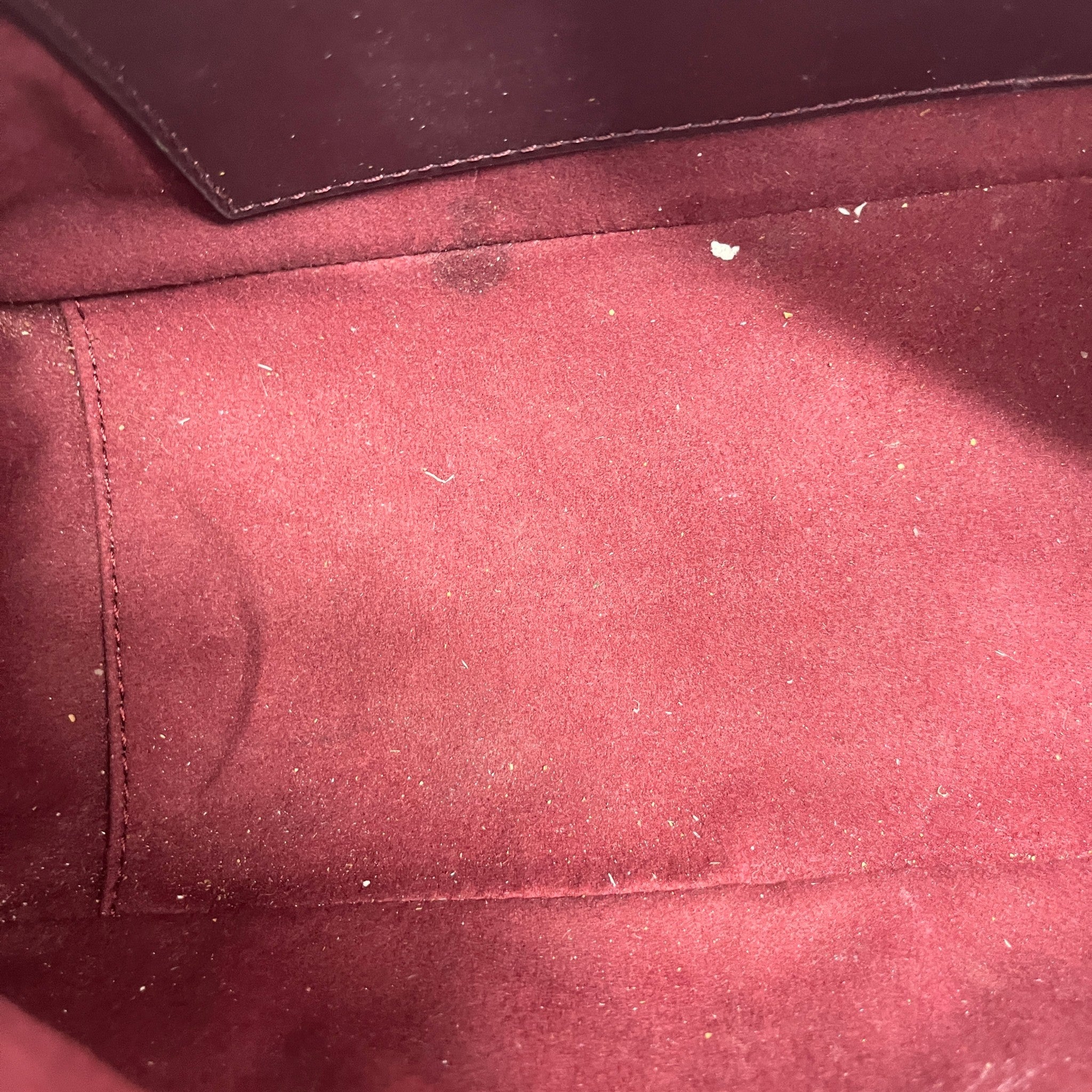 Women's Mcgraw Embossed Wedge Shoulder Bag Burgundy