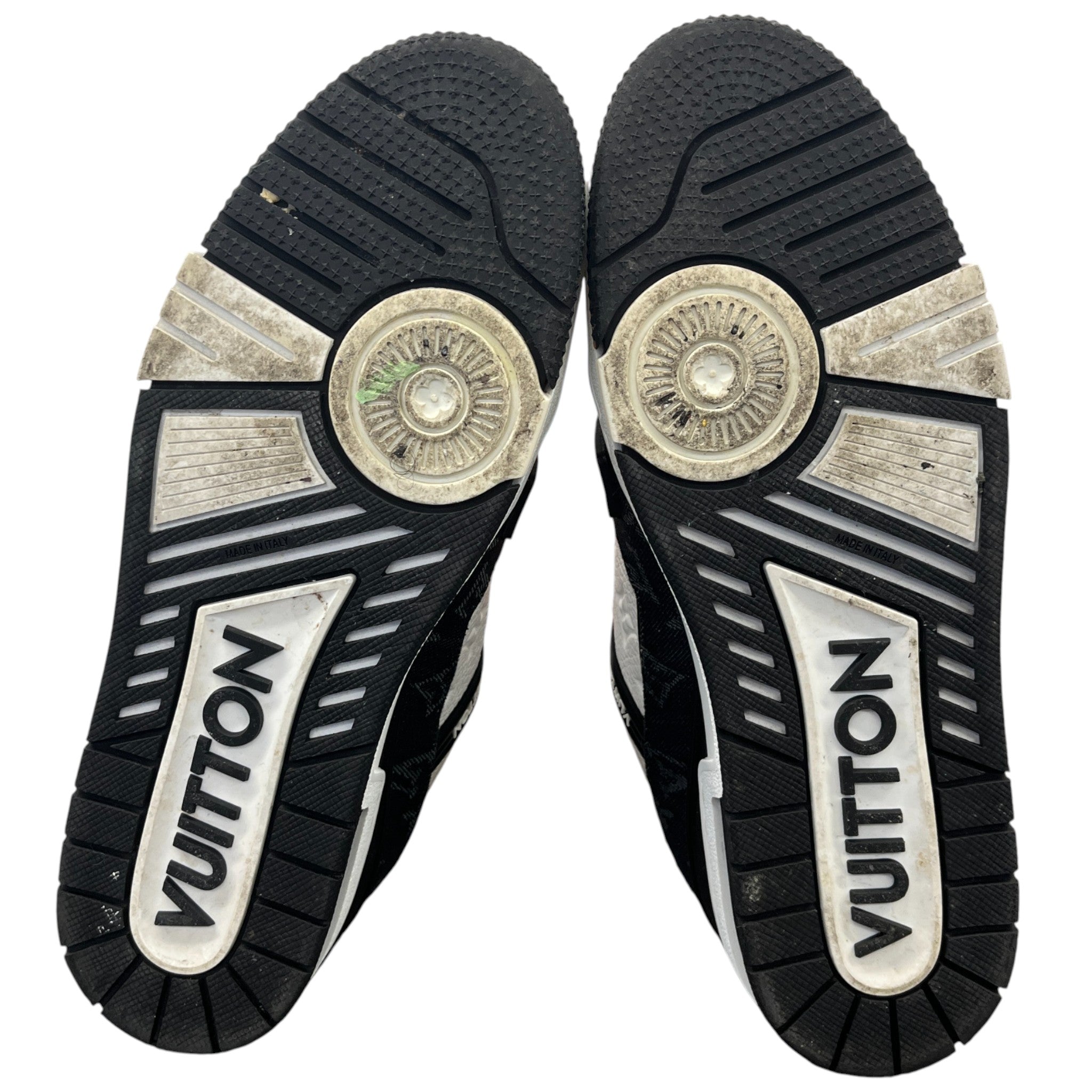 Men's Lv Denim Low Trainers Black Size EU 43 / UK 9