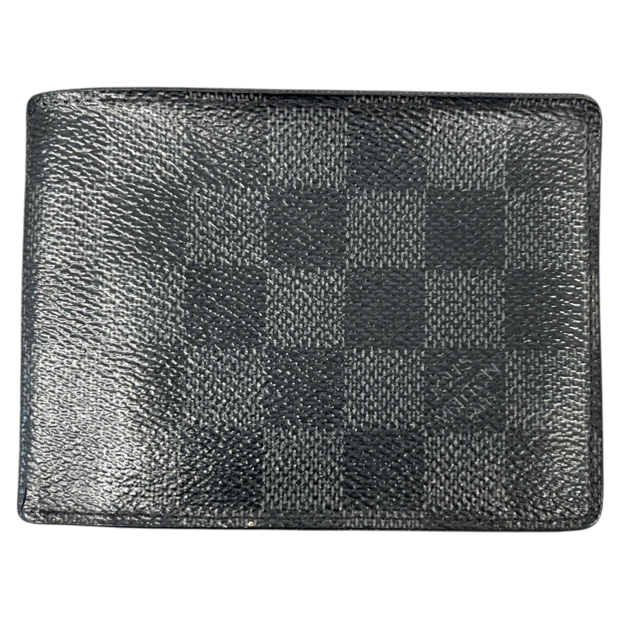Men's Damier Graphite Slender Wallet Black
