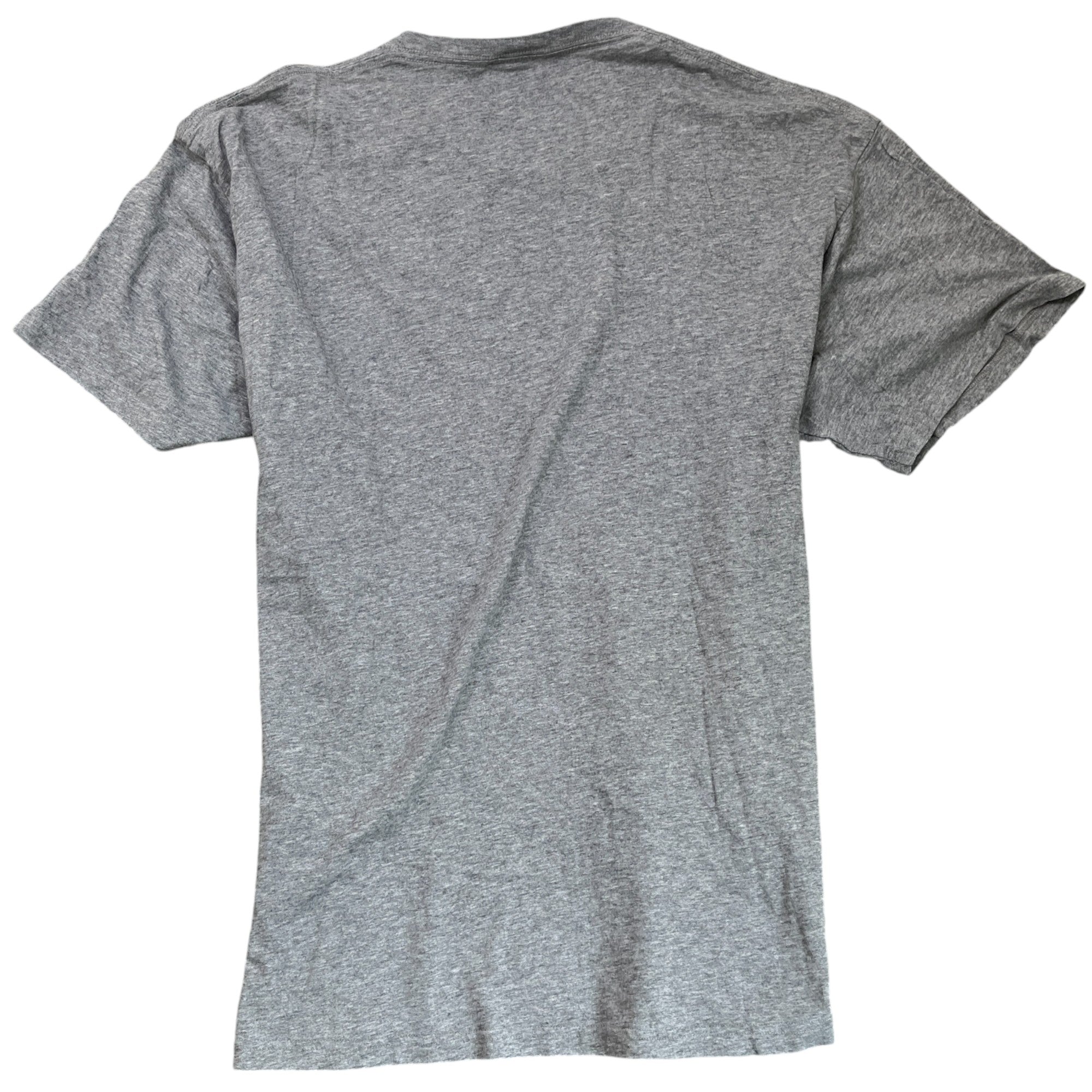 Men's Printed Logo T-Shirt Grey Size M