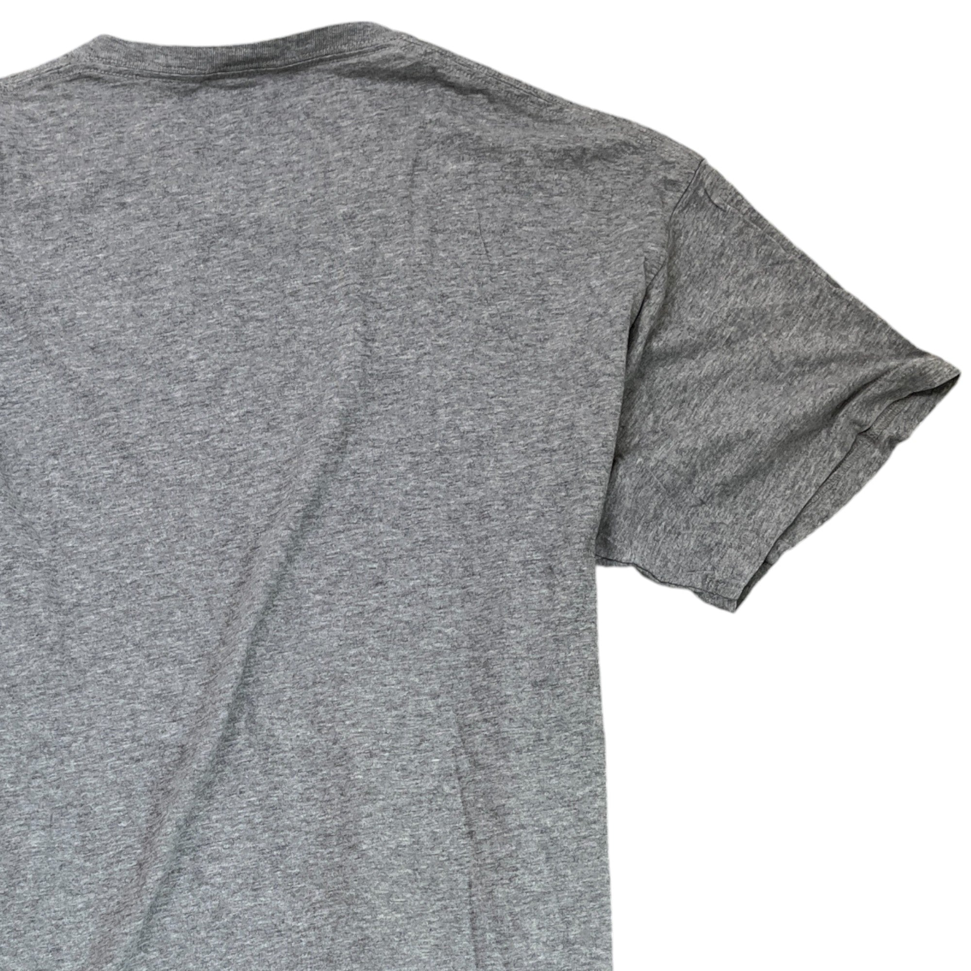 Men's Printed Logo T-Shirt Grey Size M