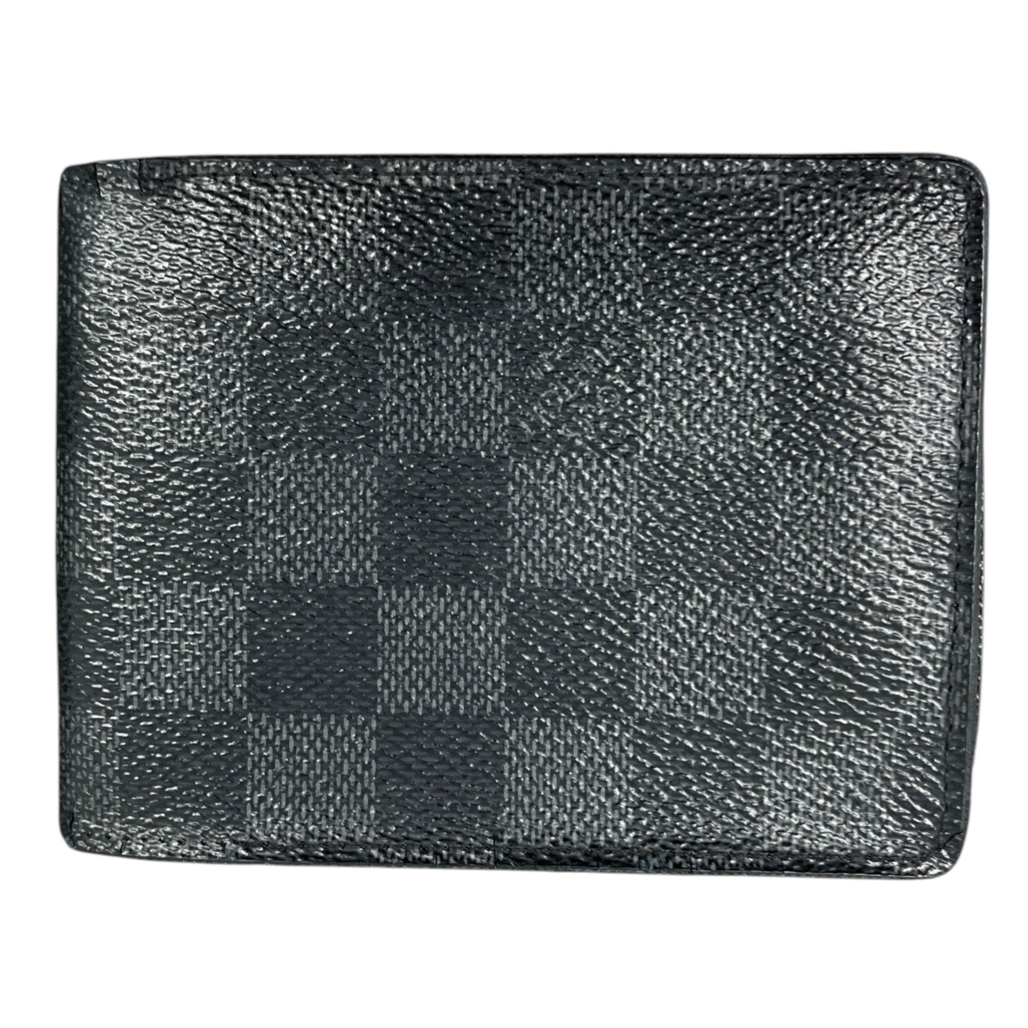 Men's Damier Graphite Slender Wallet Black