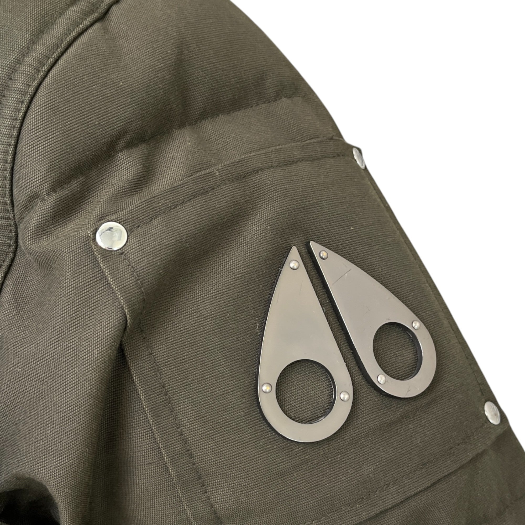 Men's 3Q Down Jacket Khaki Size XXL
