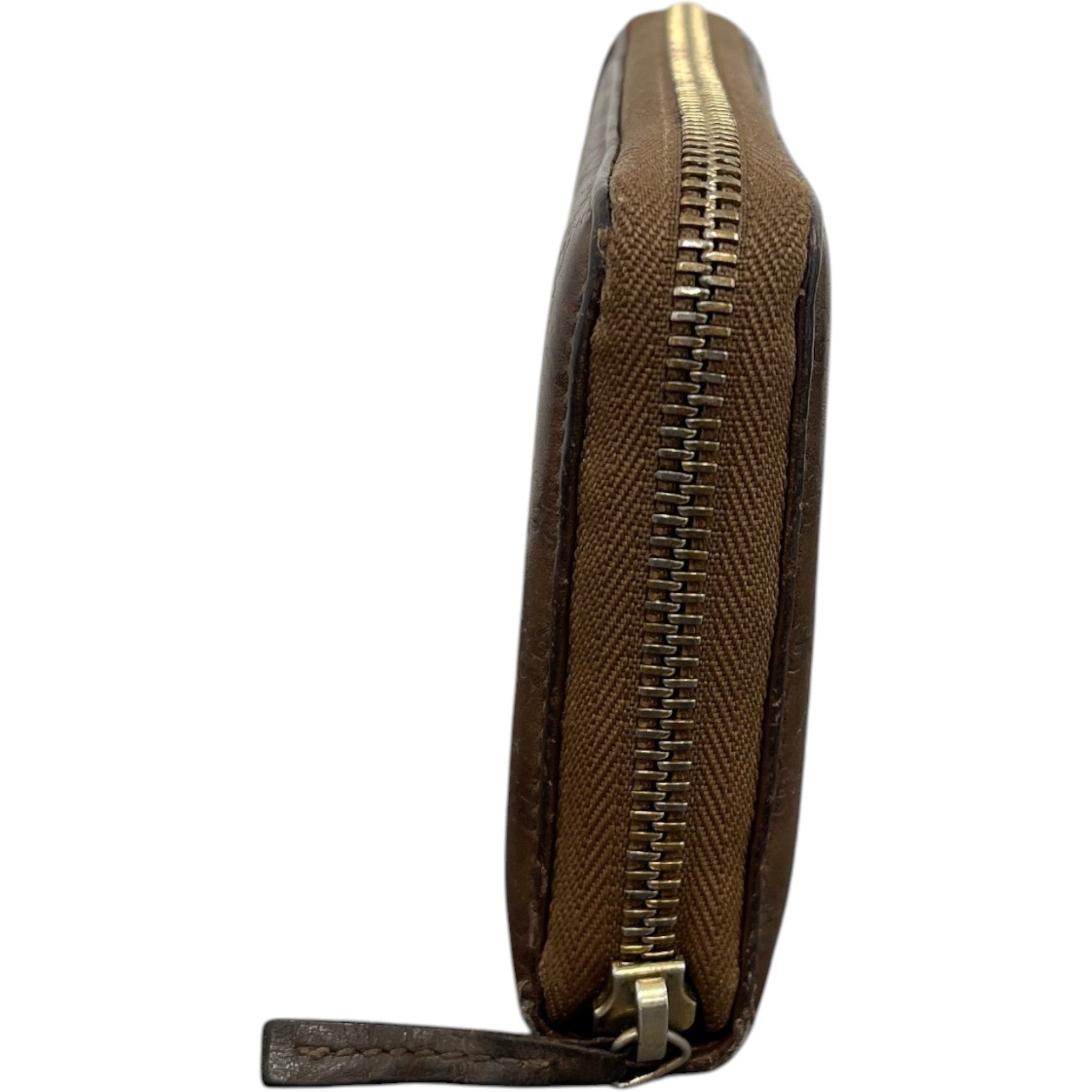 Women's Micro Guccissima Wallet Brown