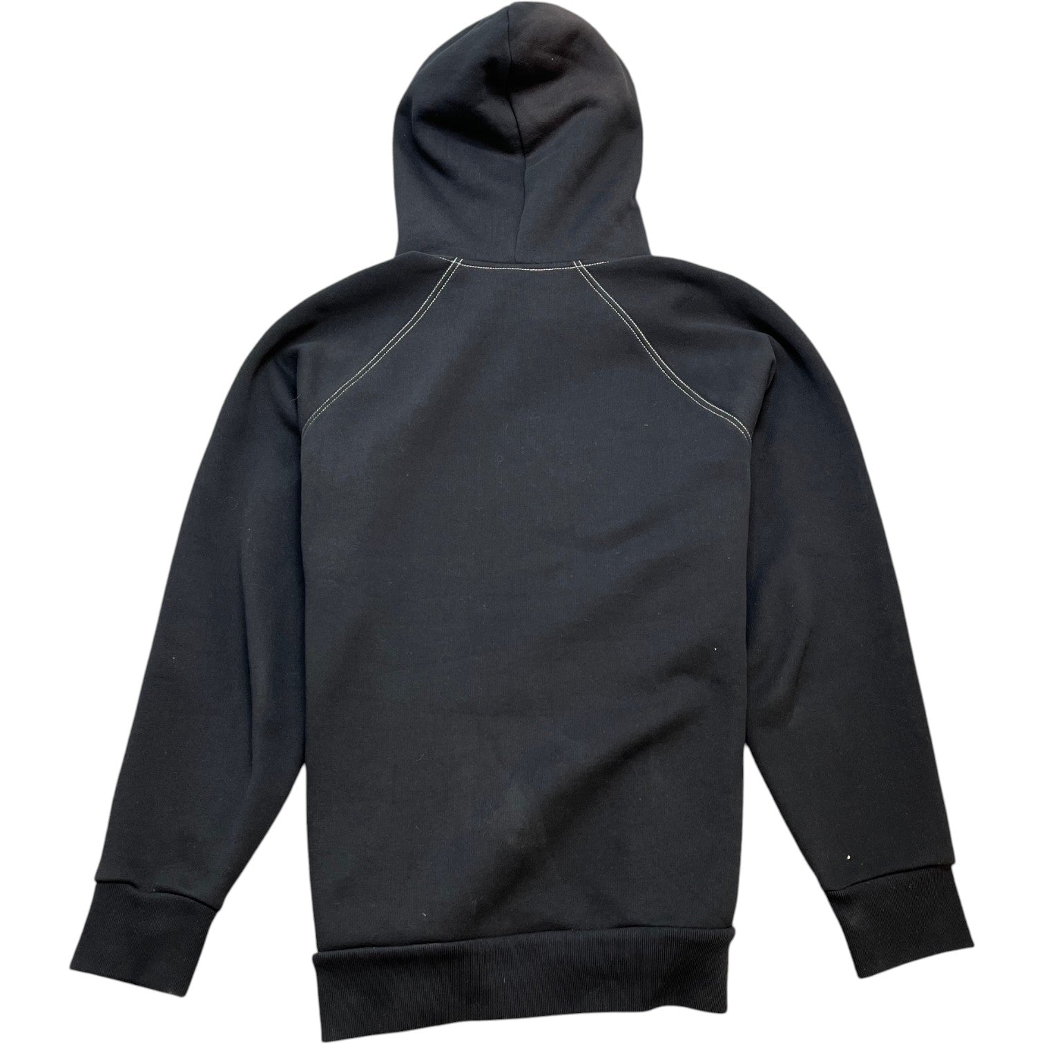 Men's Embroidered Logo Hoodie Black Size XL