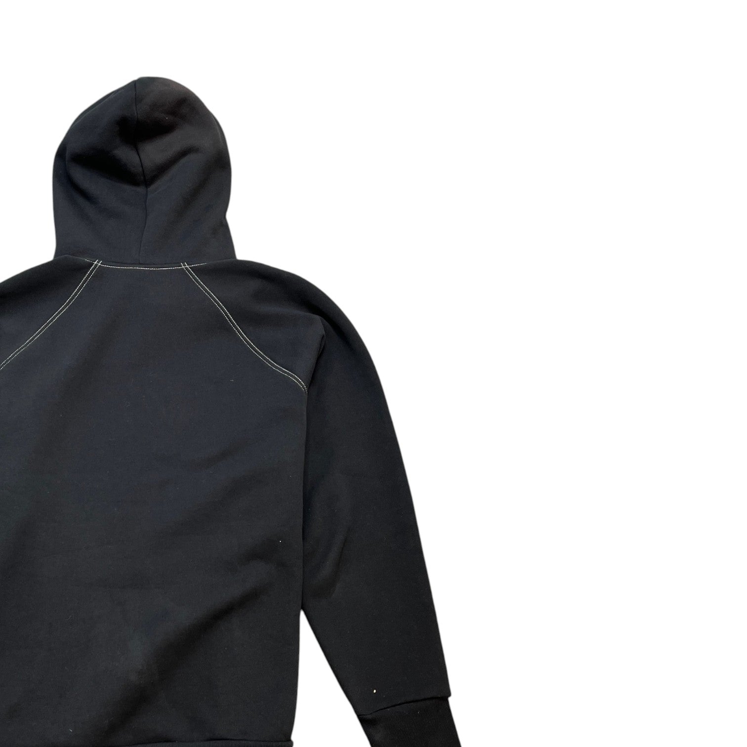 Men's Embroidered Logo Hoodie Black Size XL