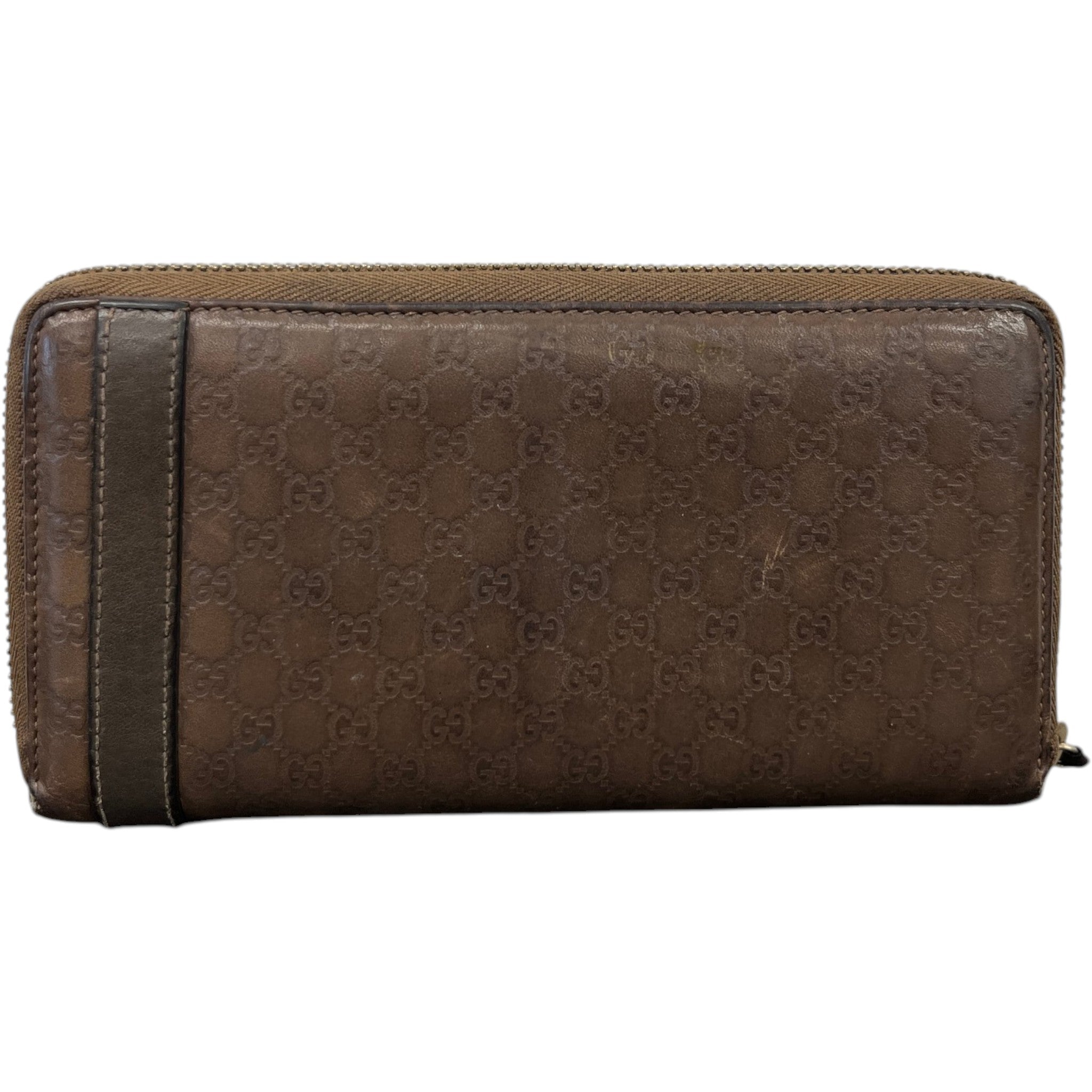 Women's Micro Guccissima Wallet Brown