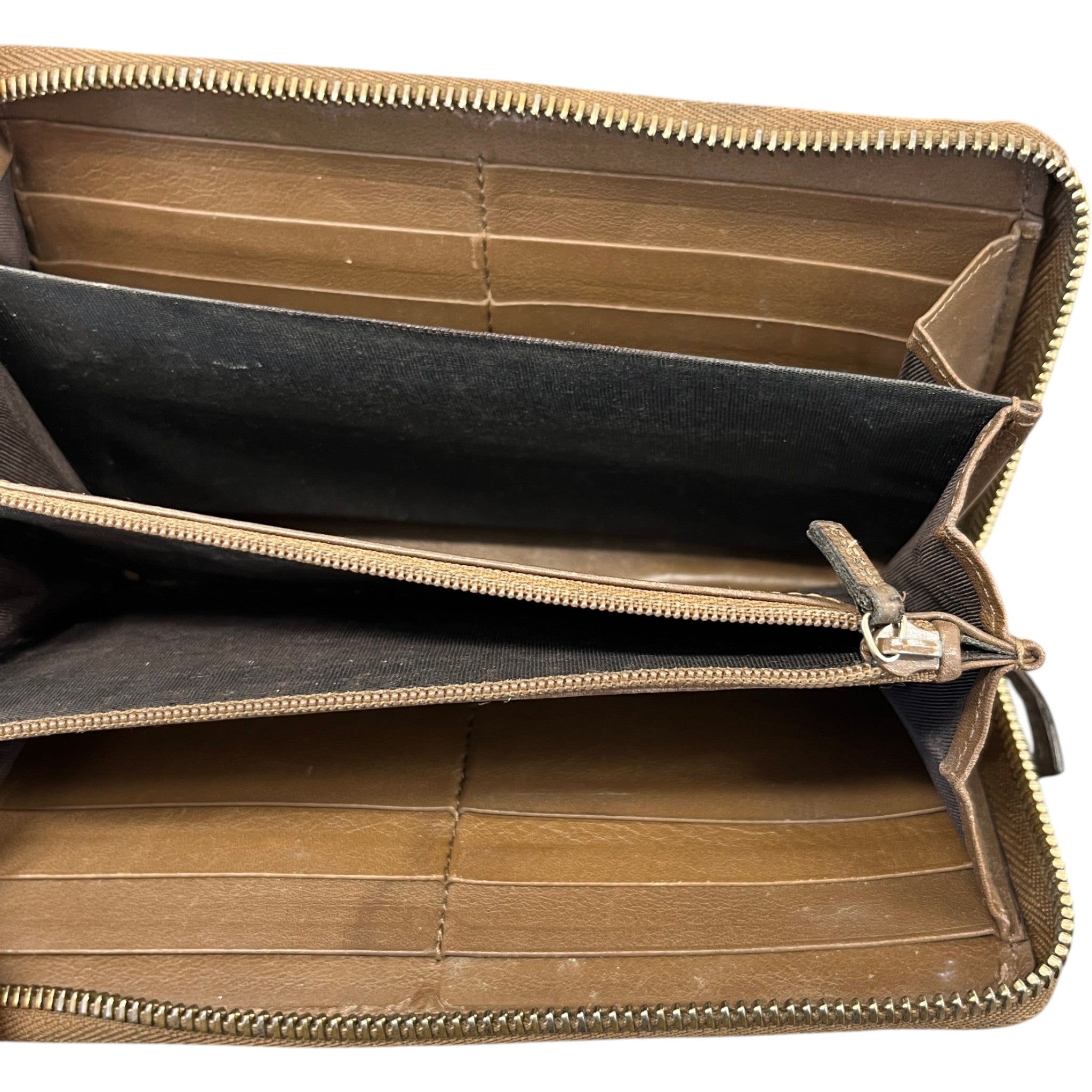 Women's Micro Guccissima Wallet Brown