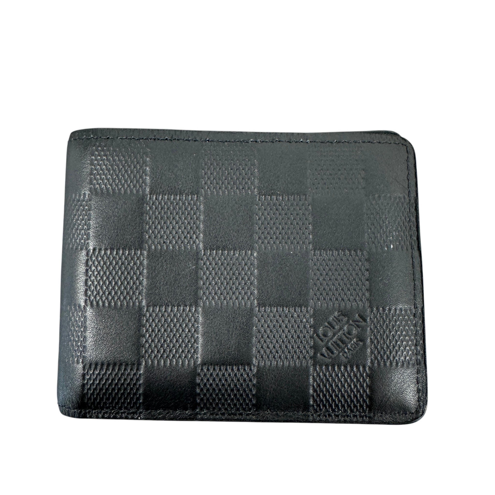 Men's Damier Slender Wallet Black