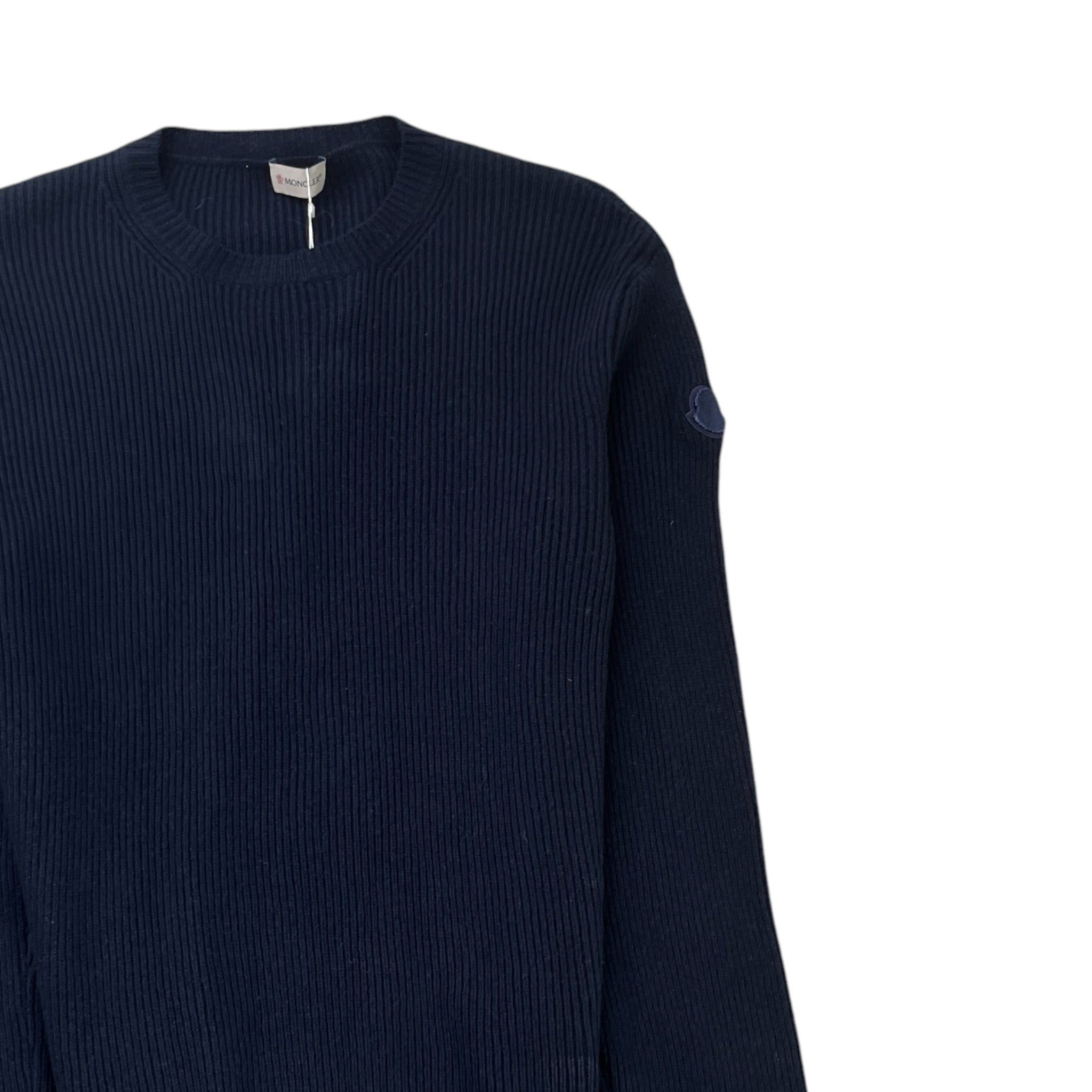 Men's Girocollo Jumper Navy Size L