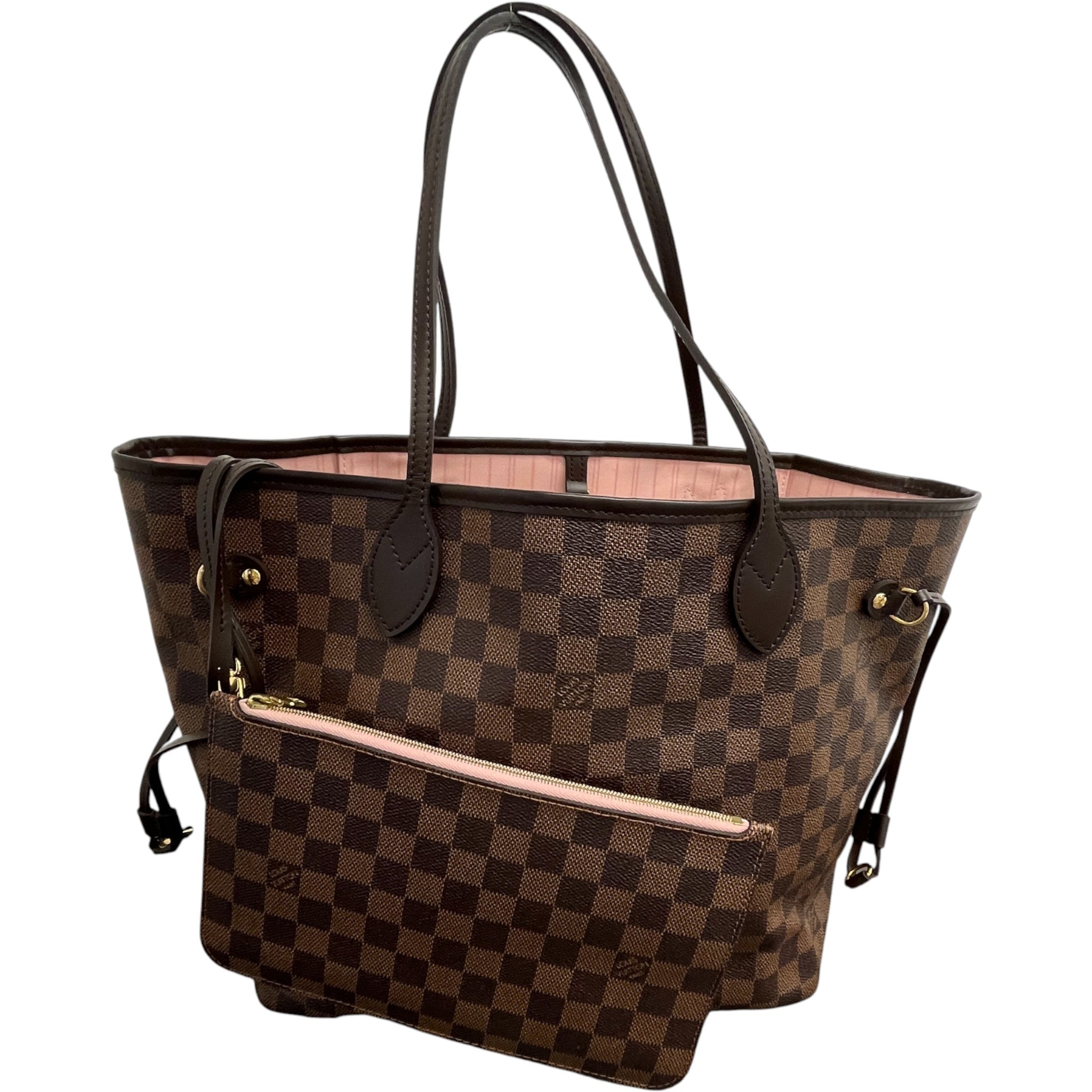 Women's Neverfull Mm Damier Ebene Bag Brown