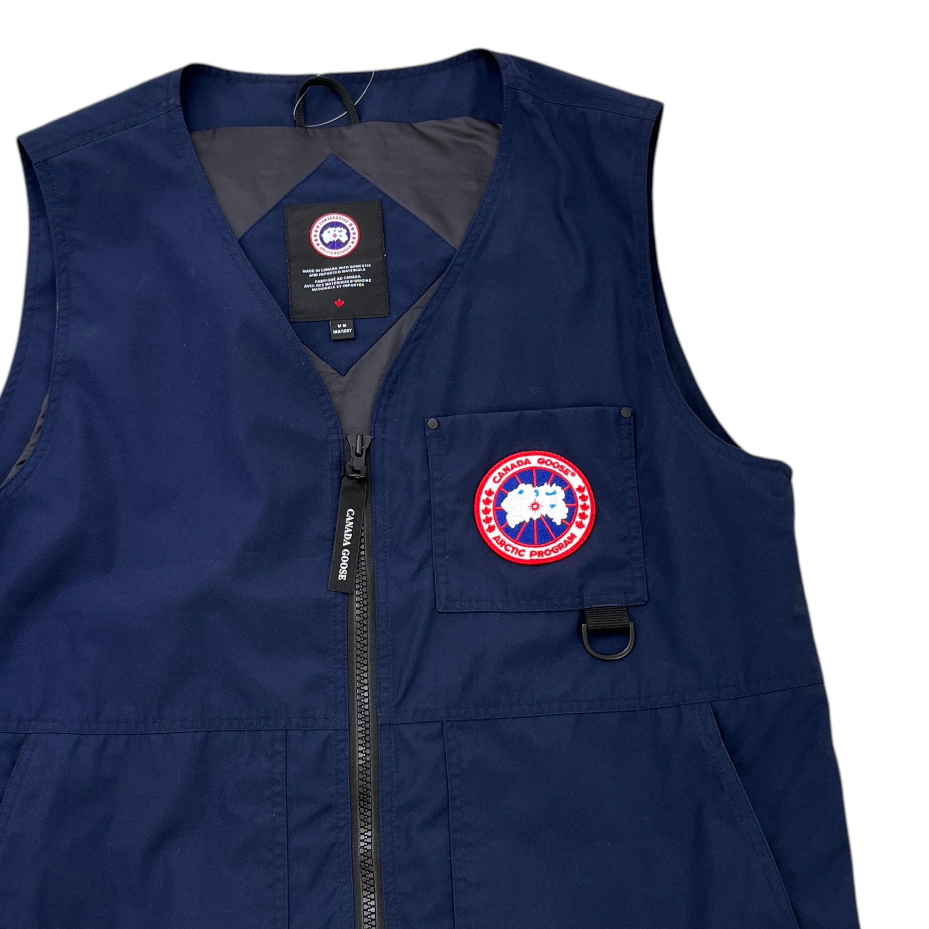 Men's Canmore Vest Navy Size M