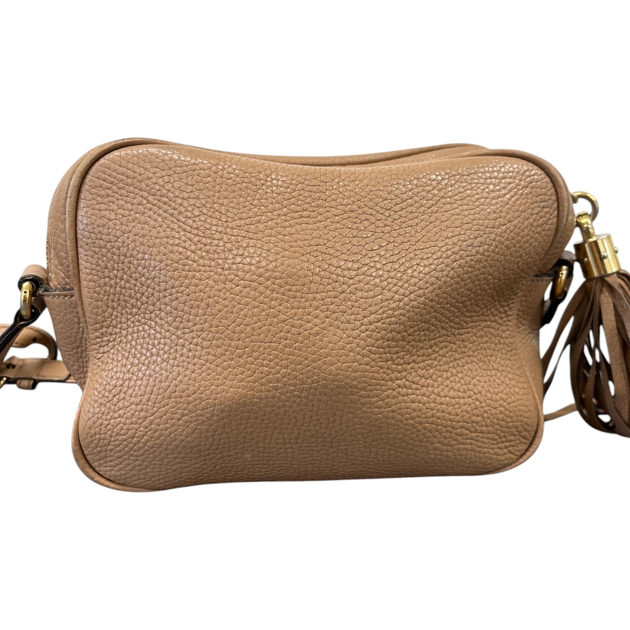 Women's Small Soho Disco Messenger Bag Beige
