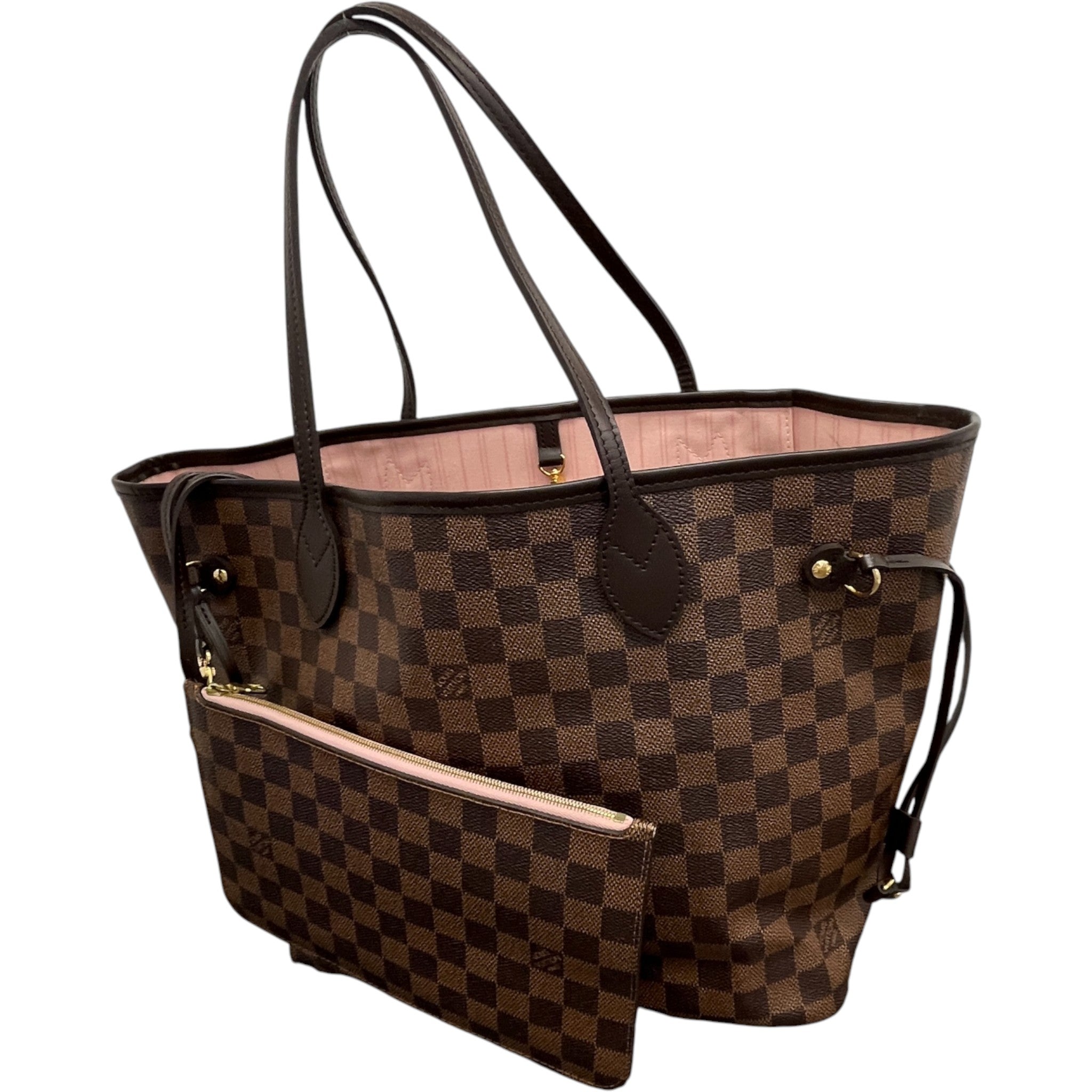 Women's Neverfull Mm Damier Ebene Bag Brown