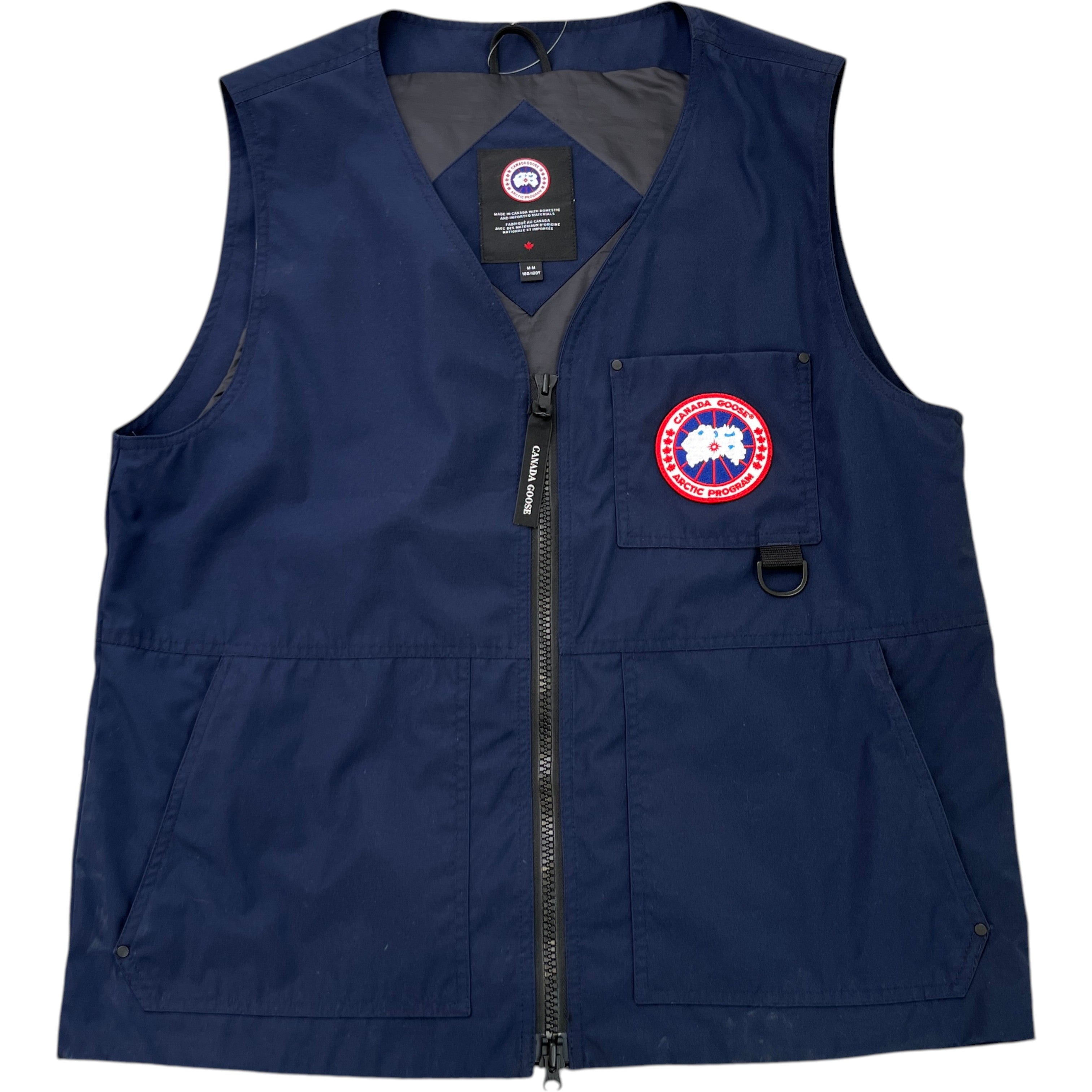 Men's Canmore Vest Navy Size M