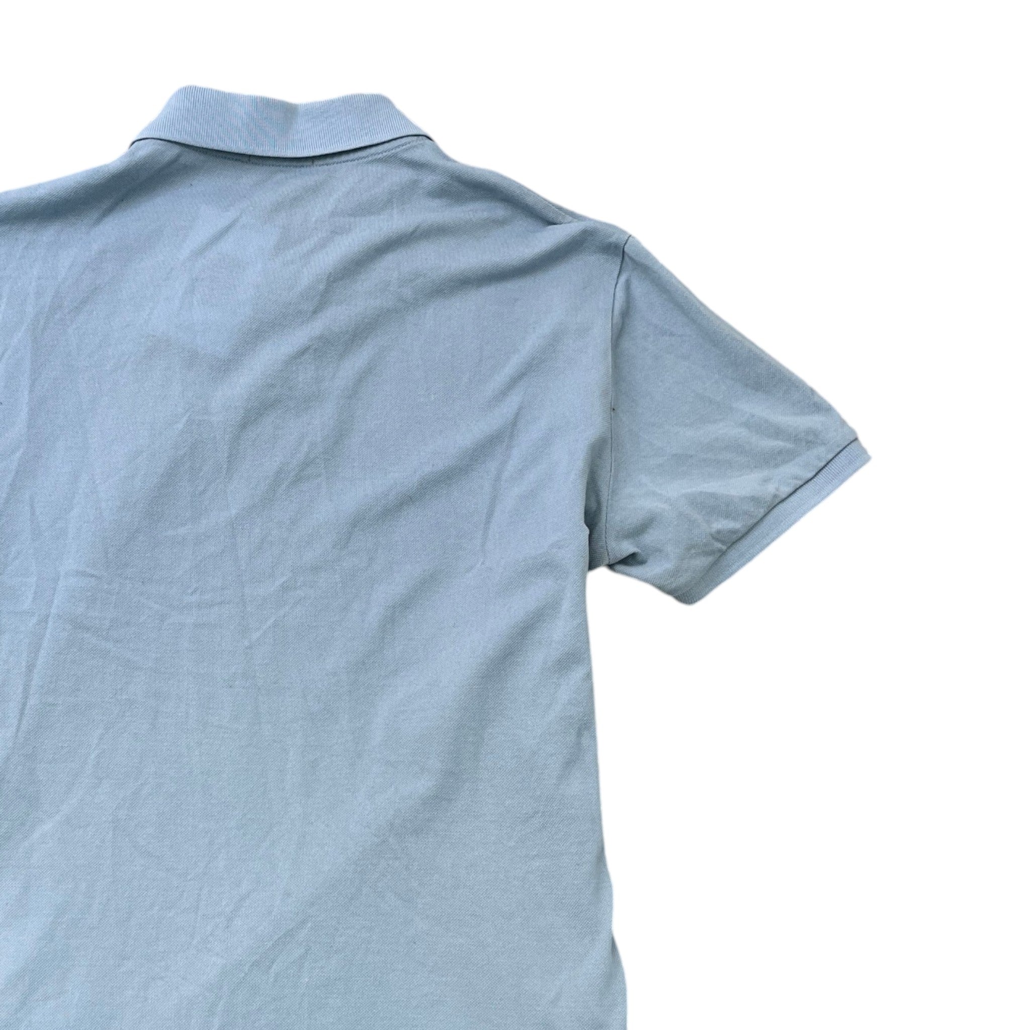 Men's Maglia Polo Shirt Blue Size L
