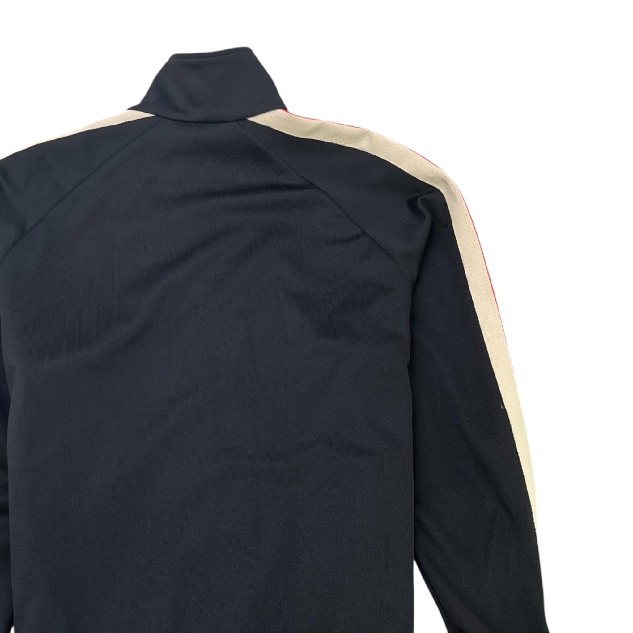 Men's Tape Logo Track Jacket Black Size M