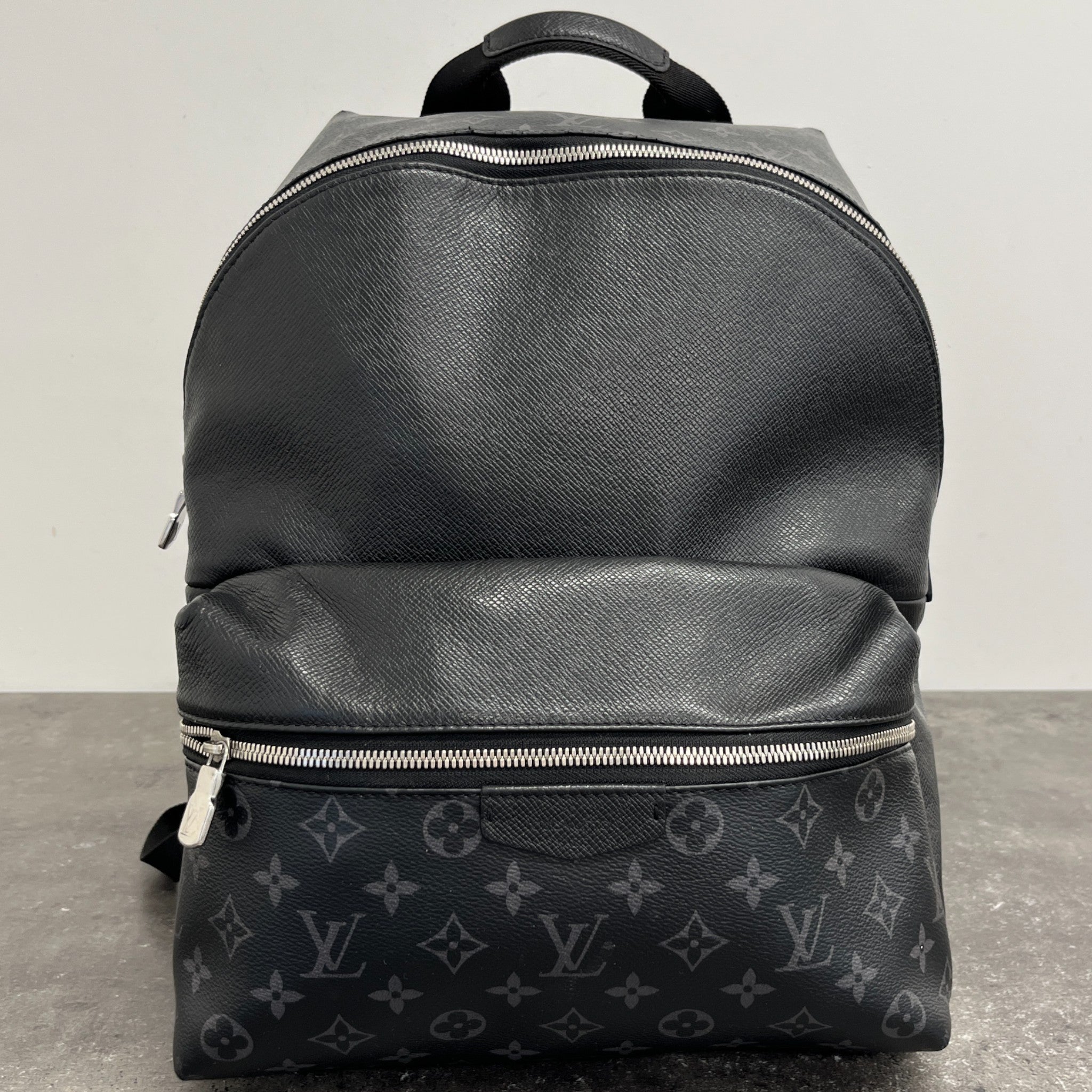 Men's Monogram Eclipse Backpack Black
