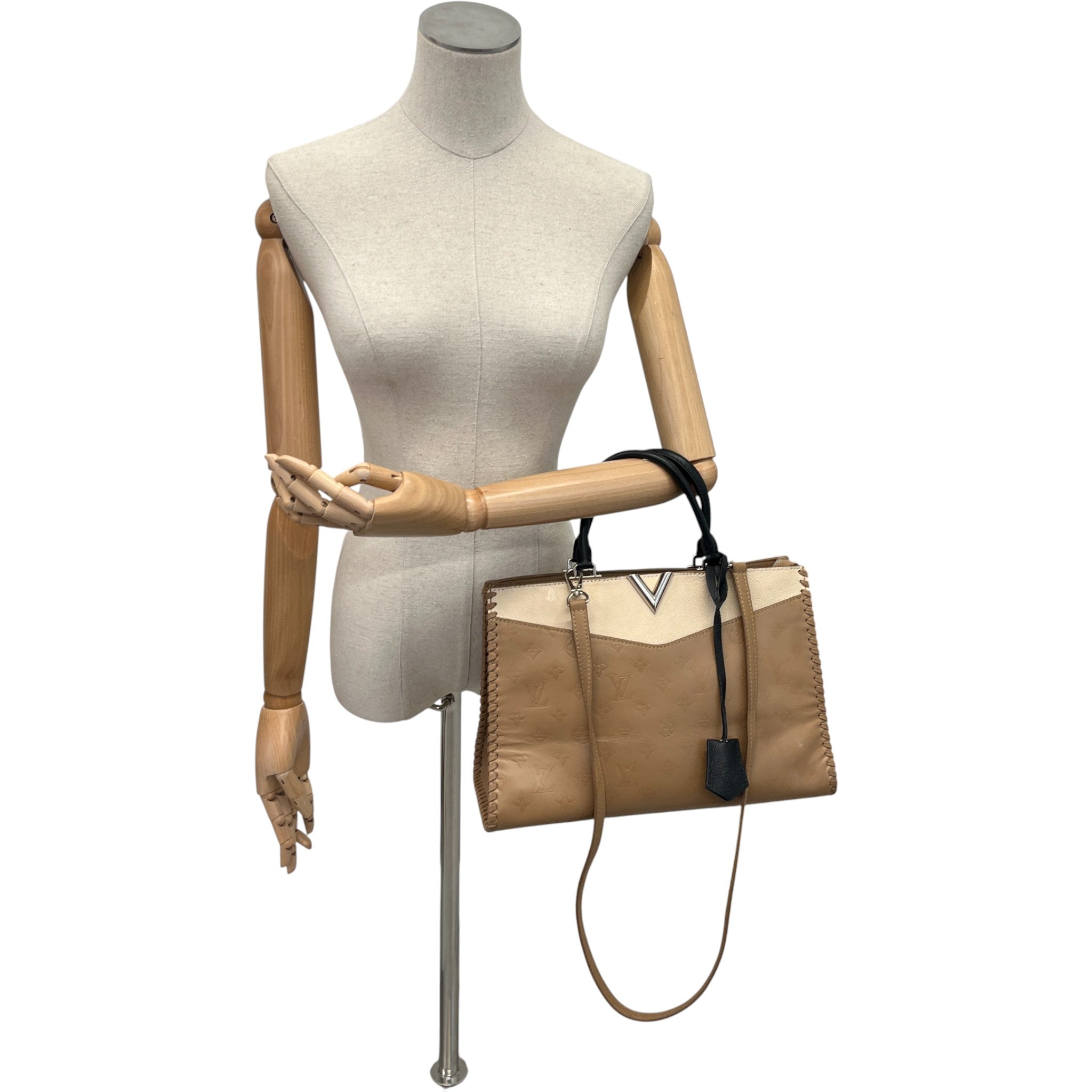 Women's Monogram Very Zipped Handbag Brown