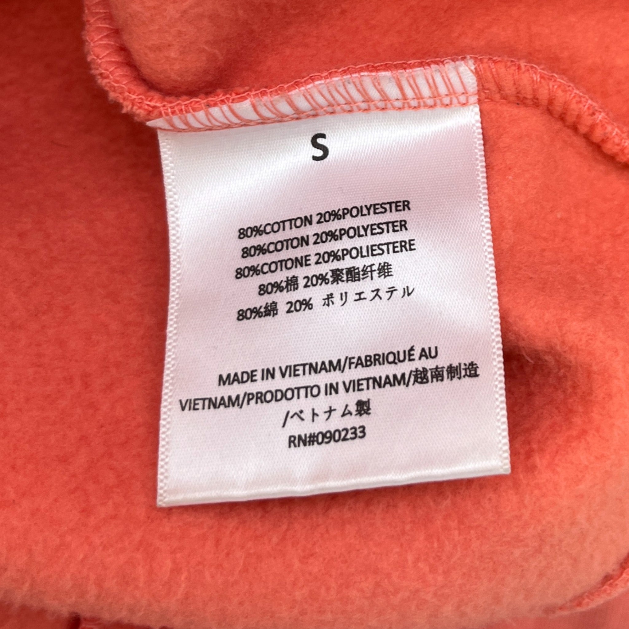 Men's Logo Sweatshirt Pink Size S