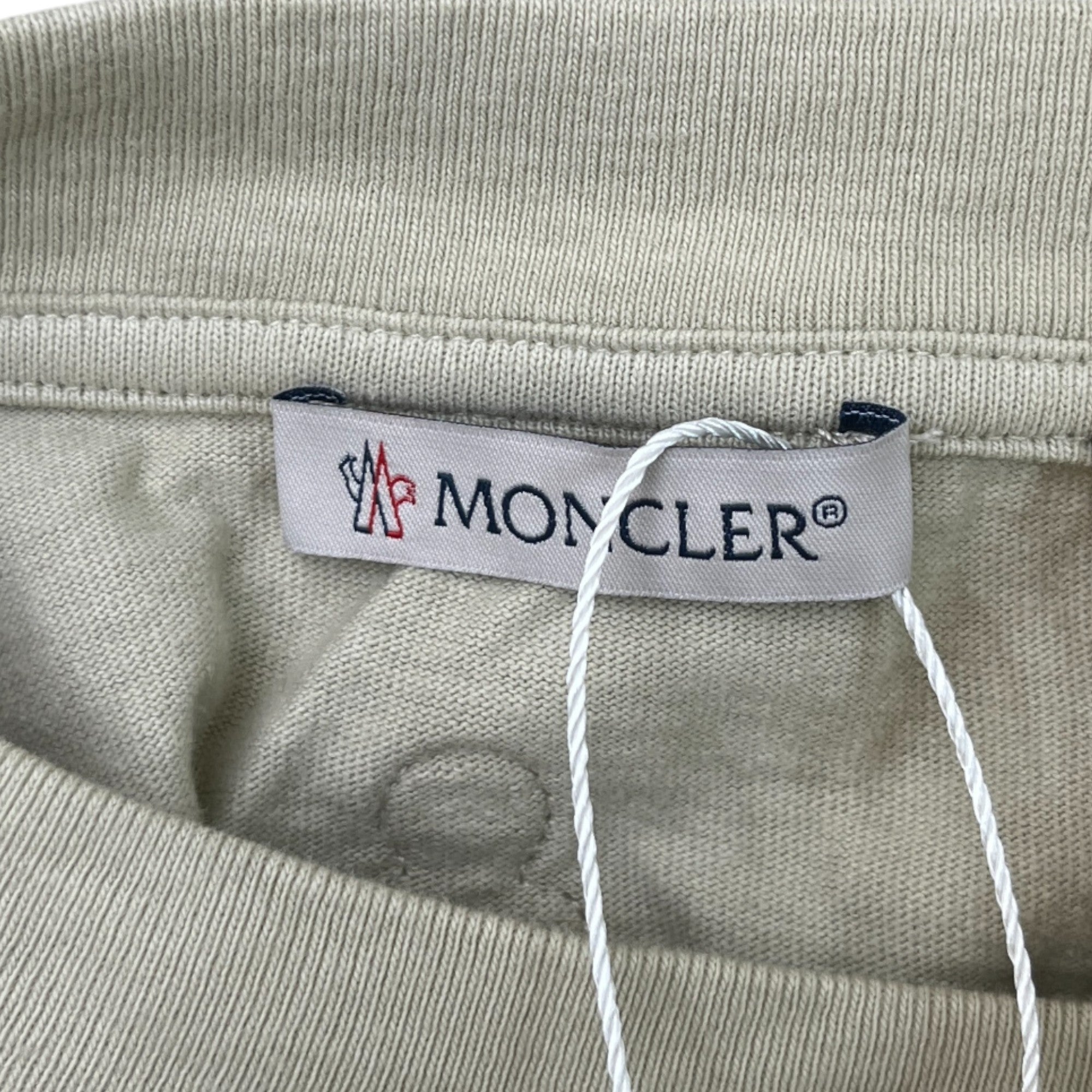 Men's Moncler X Jw Anderson T-Shirt Beige Size M