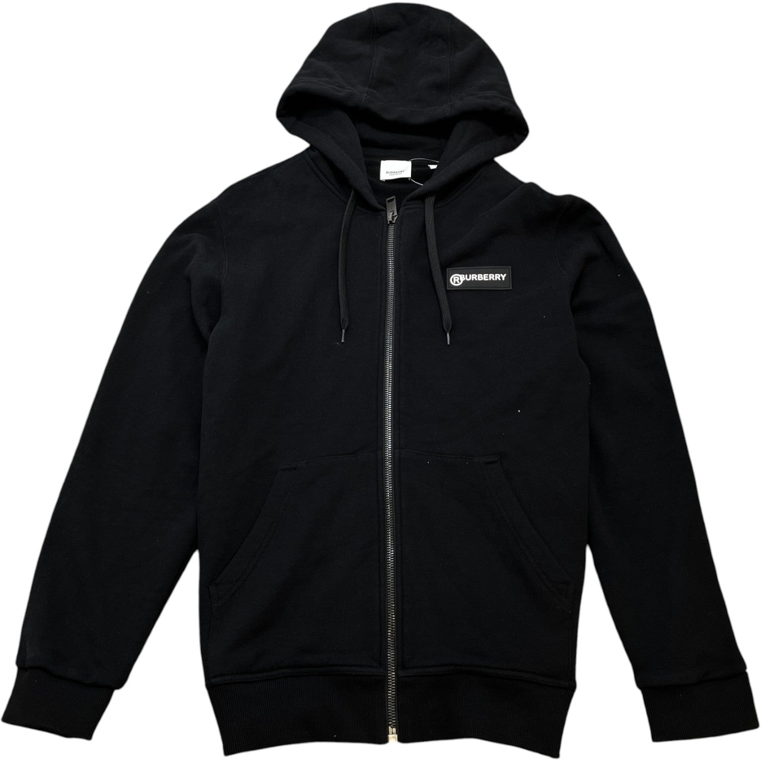 Men's Nova Check Logo Hoodie Black Size L