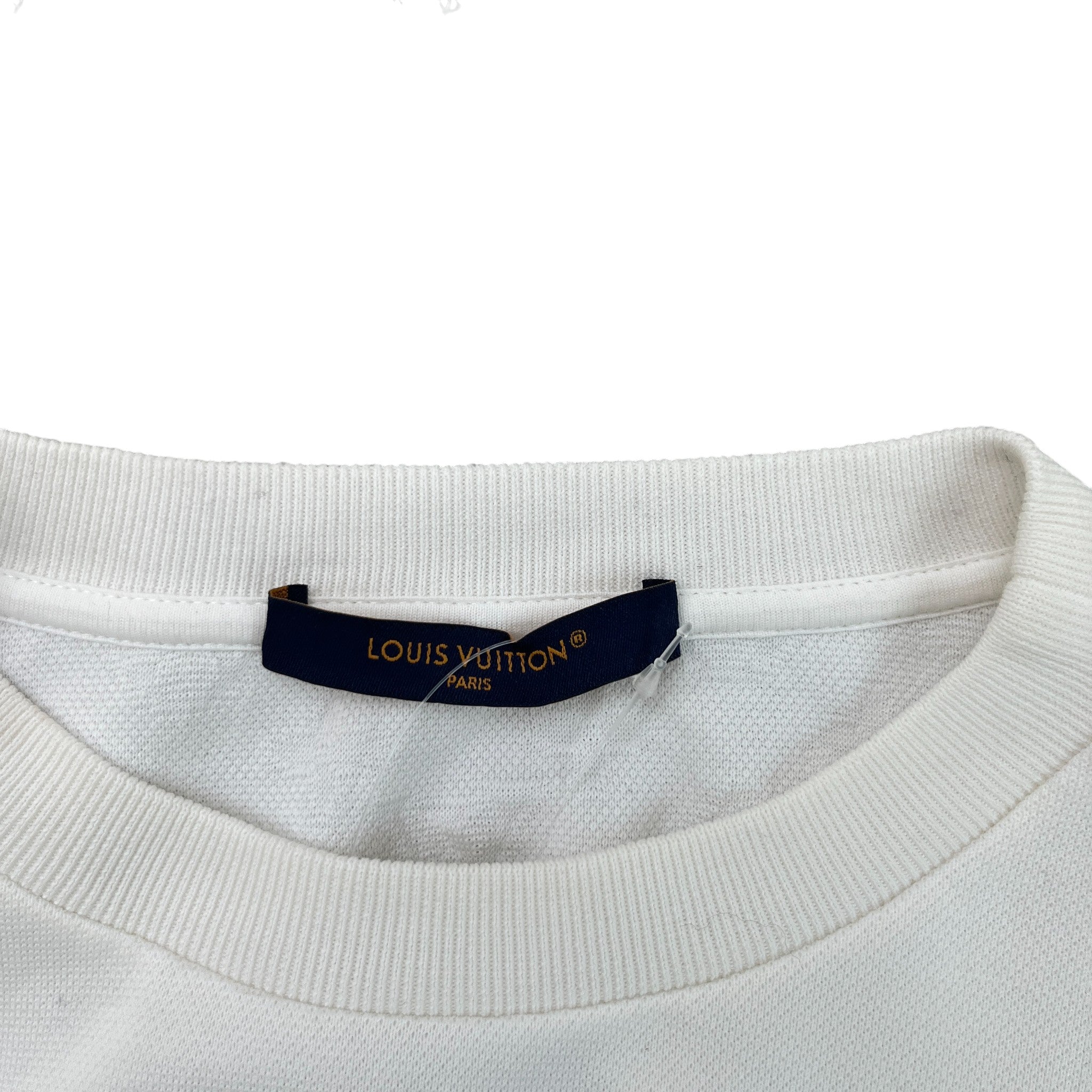 Men's Monogram Pocket T-Shirt White Size S