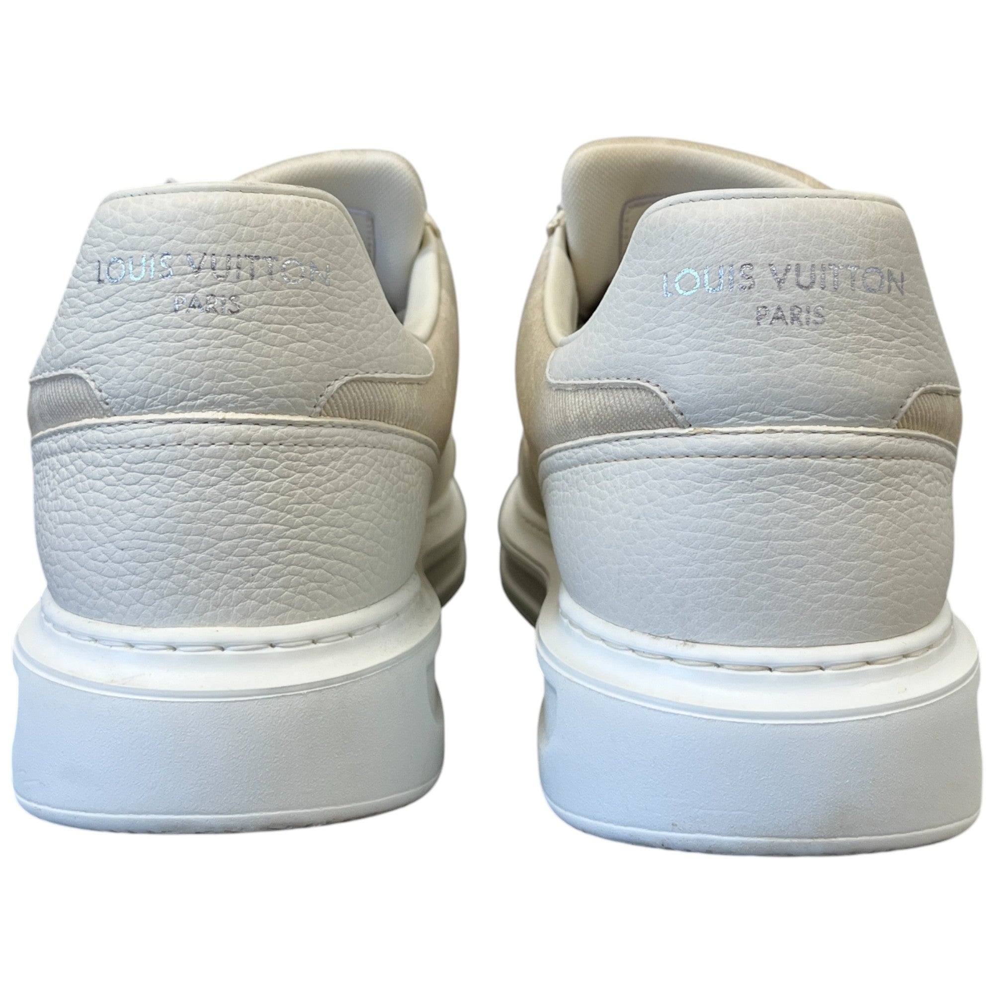 Men's Beverly Hills Monogram Low Trainers Beige Size EU 43 / UK 9