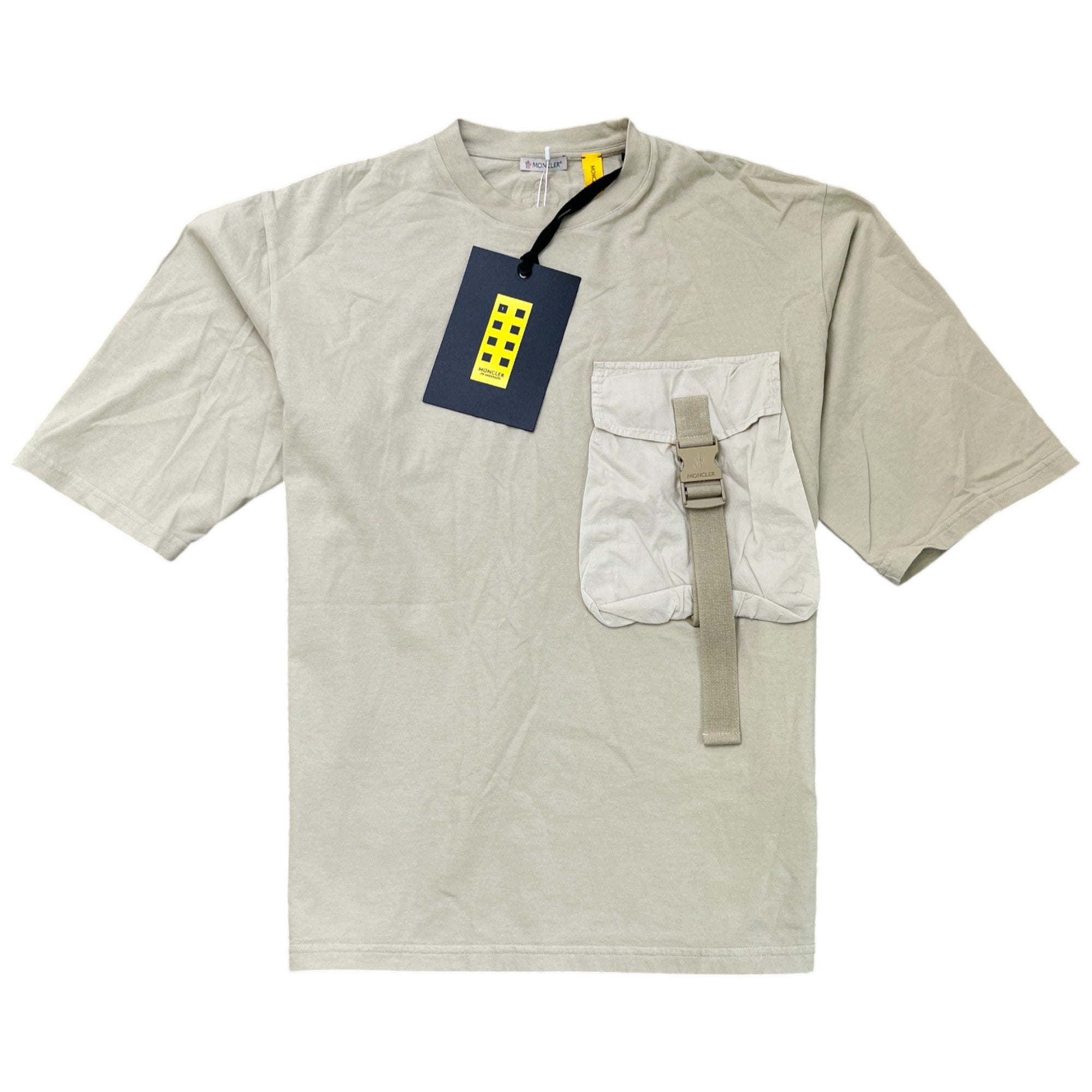 Men's Moncler X Jw Anderson T-Shirt Beige Size M