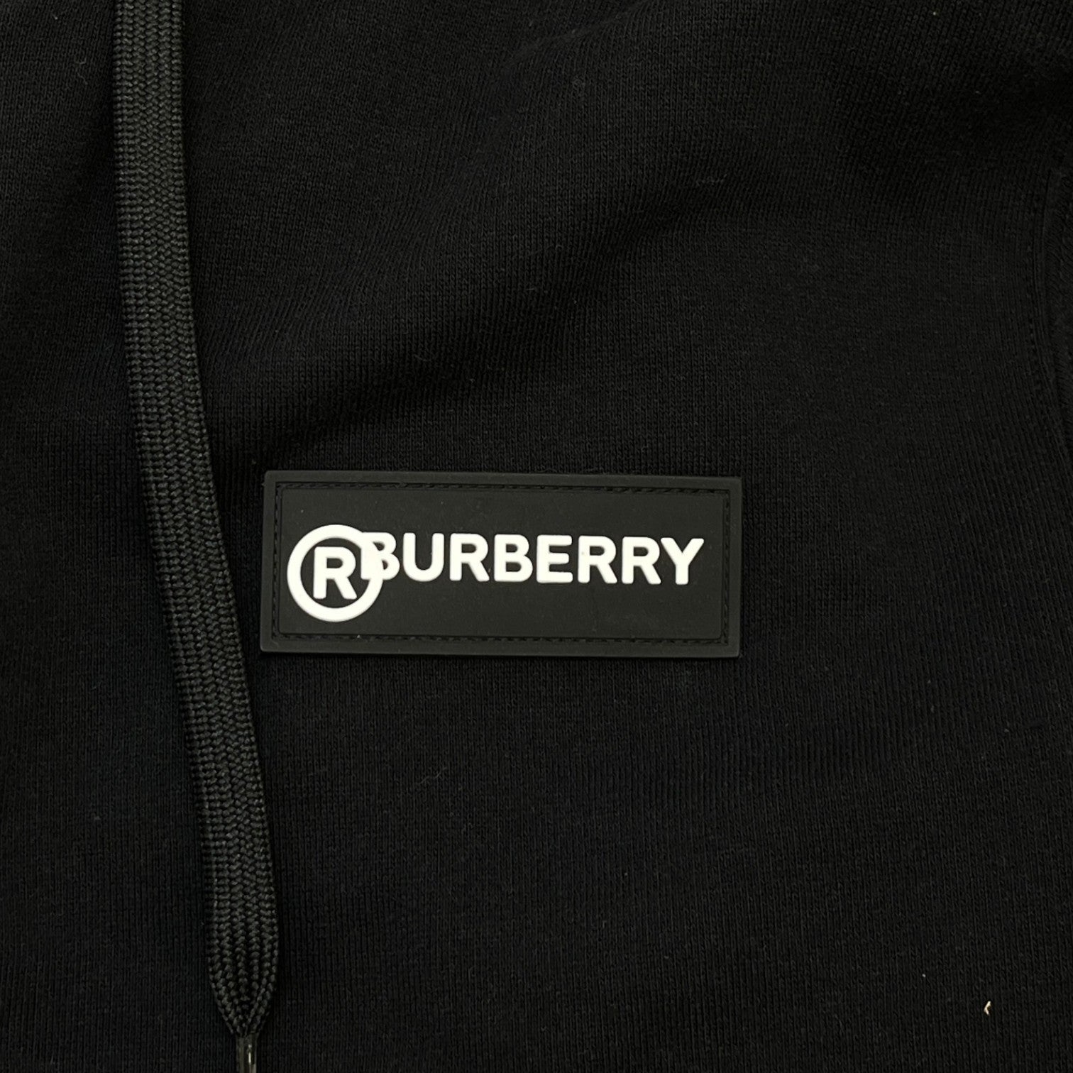Men's Nova Check Logo Hoodie Black Size L