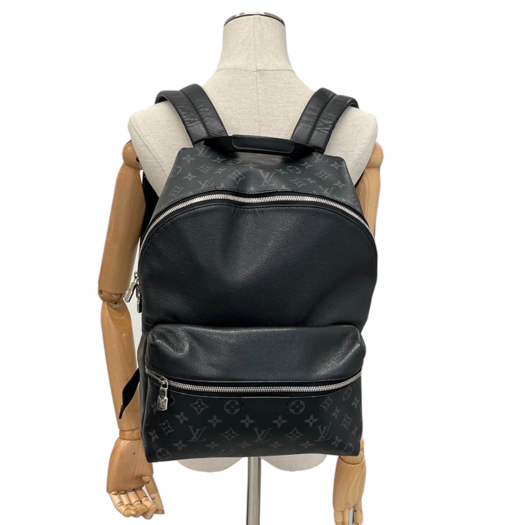 Men's Monogram Eclipse Backpack Black