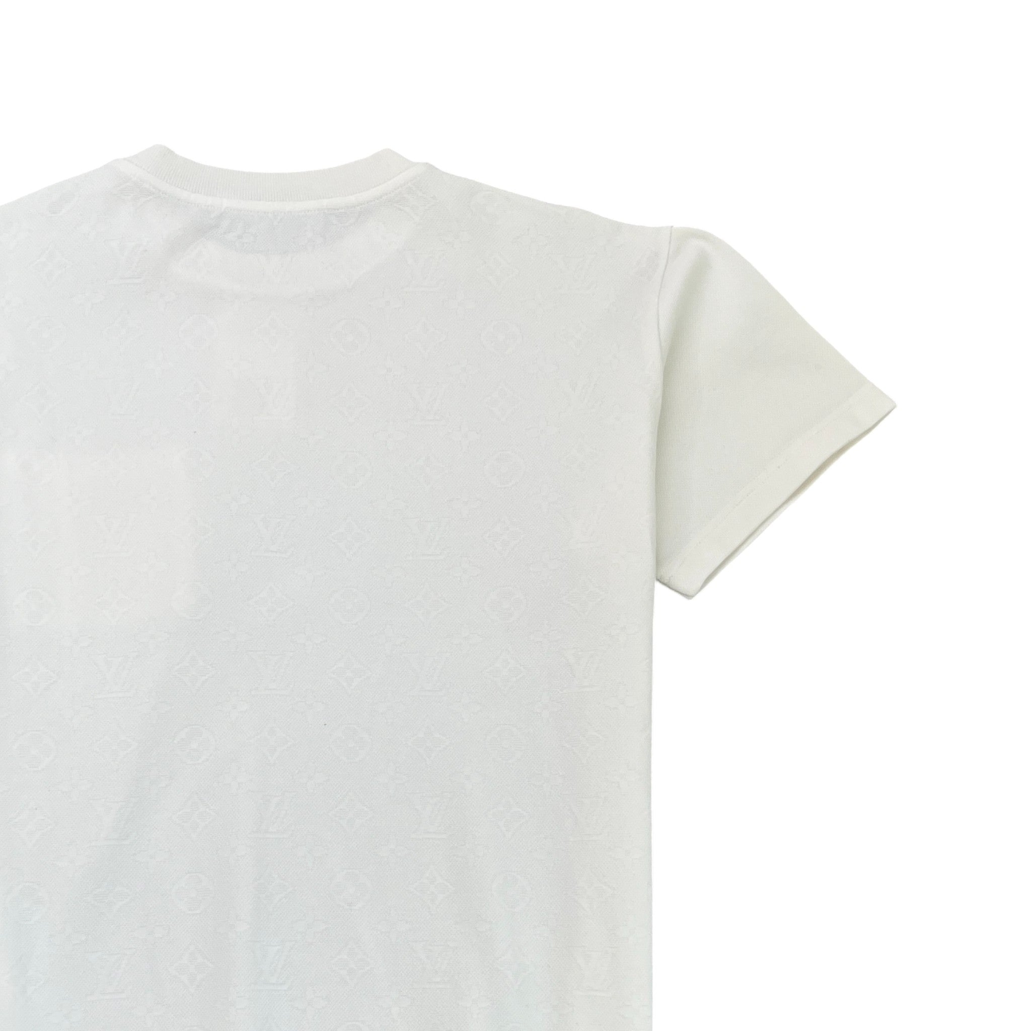 Men's Monogram Pocket T-Shirt White Size S