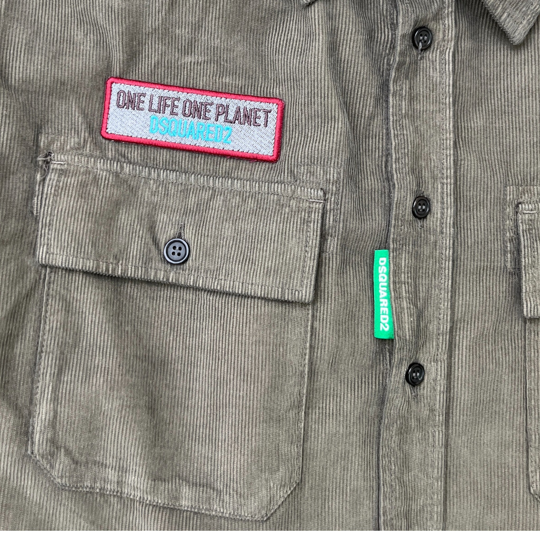 Men's One Life Western Shirt Brown Size IT 48 / UK M