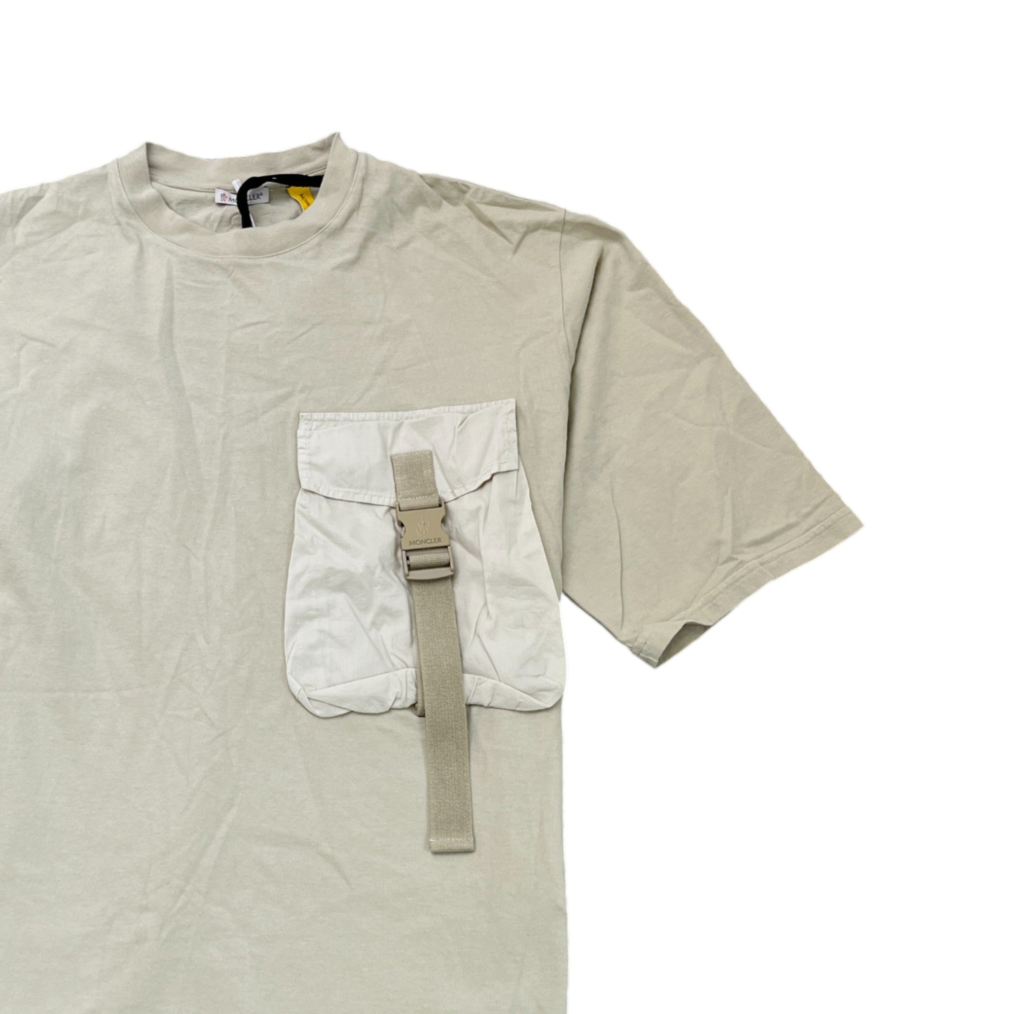 Men's Moncler X Jw Anderson T-Shirt Beige Size M