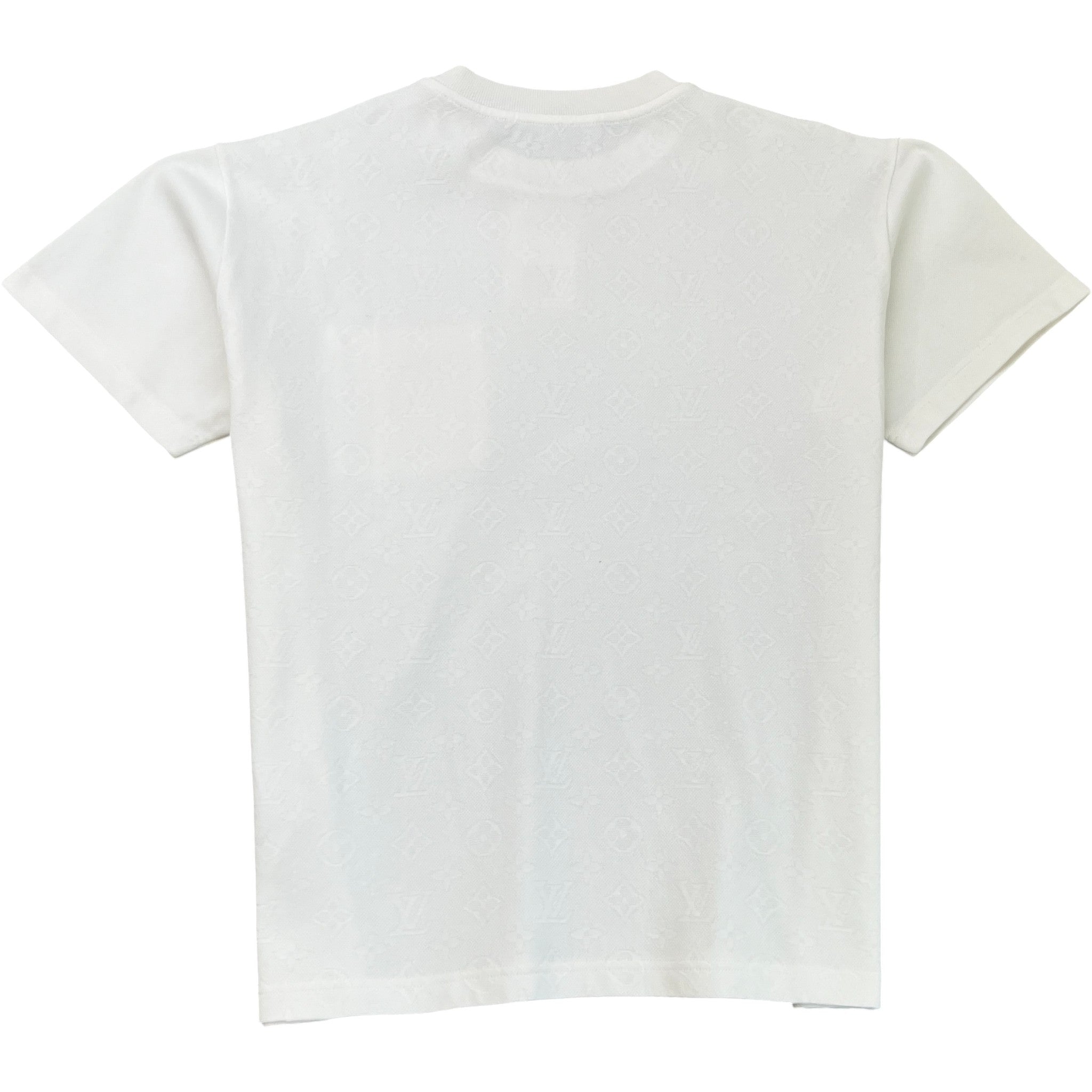 Men's Monogram Pocket T-Shirt White Size S
