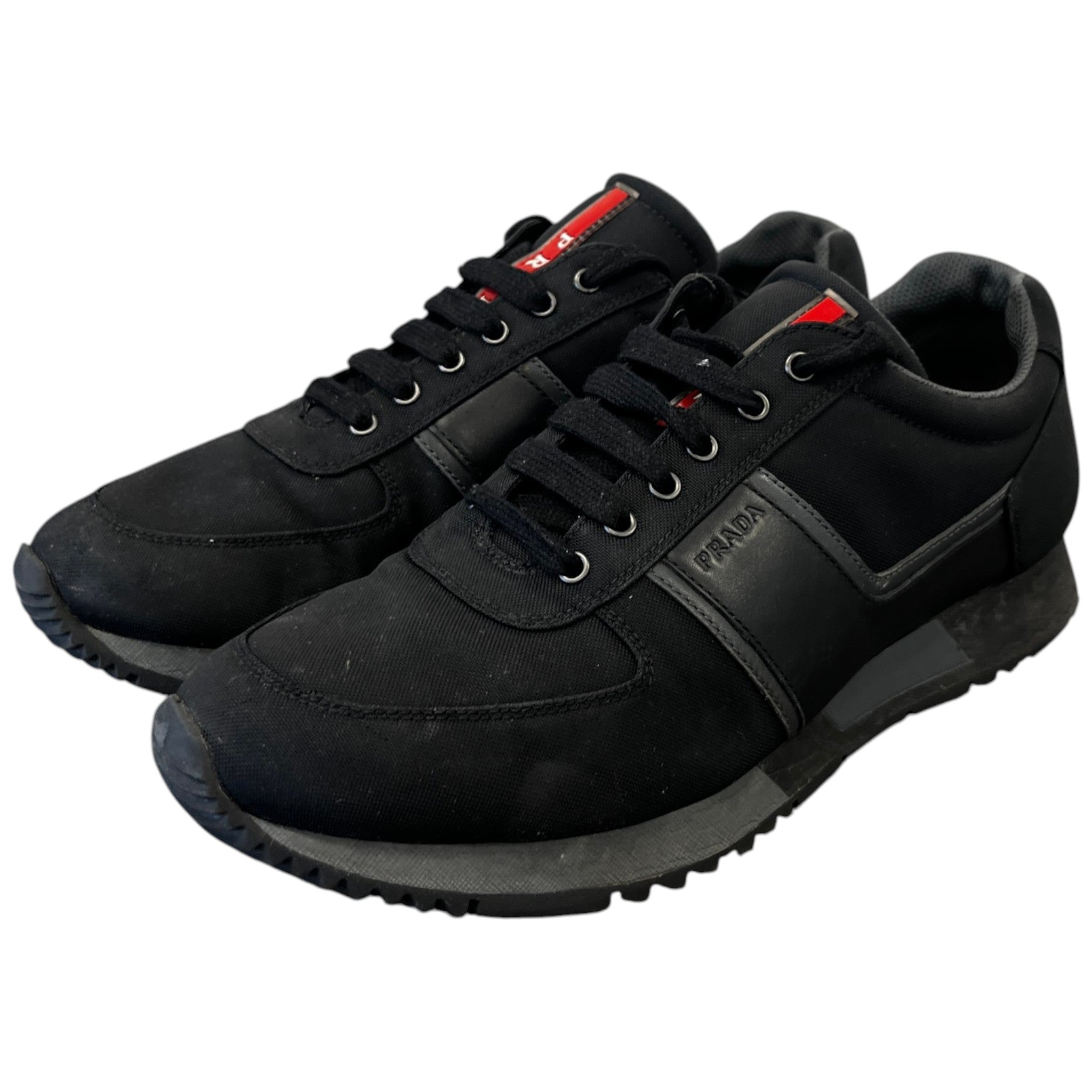 Men's Linea Rossa Low Trainers Black Size EU 42 / UK 8