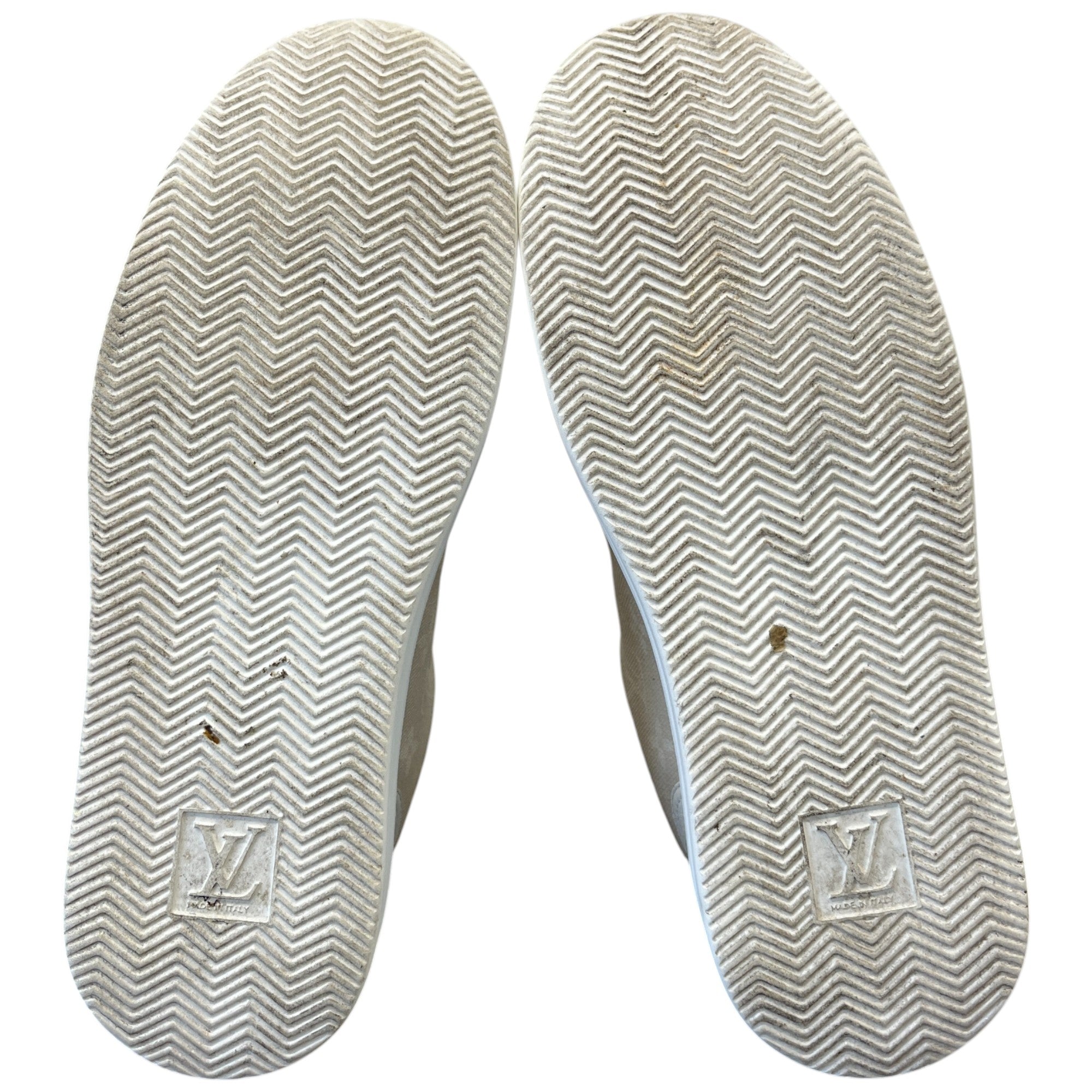 Men's Beverly Hills Monogram Low Trainers Beige Size EU 43 / UK 9